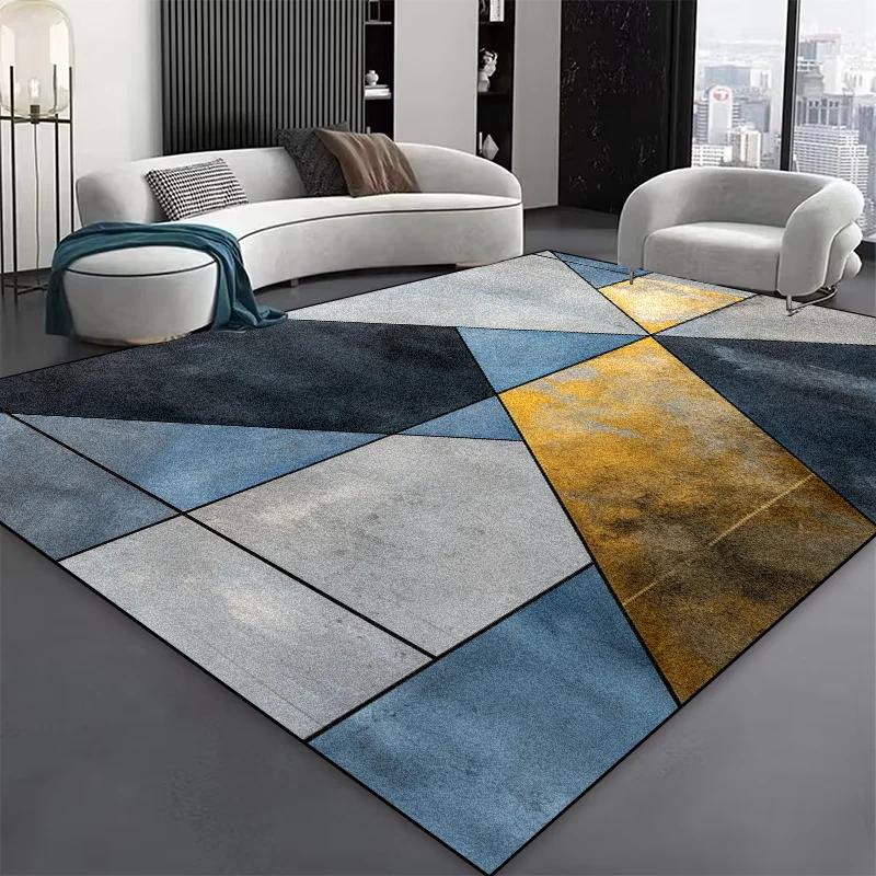 Modern Luxury Geometry Rugs for Living Room Decoration Home Large Size Carpets Non-slip Bedroom Study Mats Washable Lounge Rug 60x90cm
Modern Luxury Geometry Rugs for Living Room Decoration Home Large Size Carpets Non-slip Bedroom Study Mats Washable Lounge Rug 60x90cm