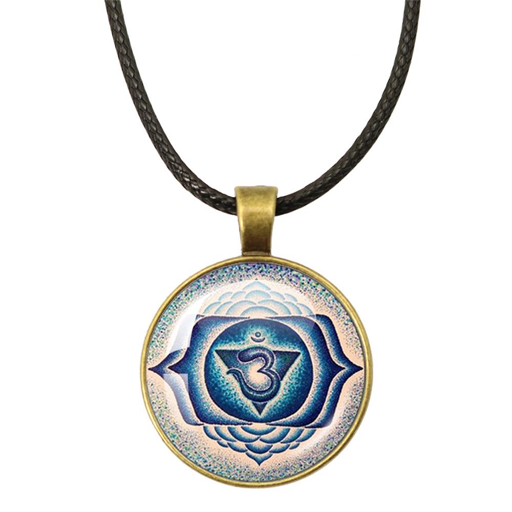 OM Yoga Jewelry Necklaces OM Symbol Buddhism Zen Unique Mandala Flower Rope Chain Glass Pendant Necklaces For Women Gift Jewelry
OM Yoga Jewelry Necklaces OM Symbol Buddhism Zen Unique Mandala Flower Rope Chain Glass Pendant Necklaces For Women Gift Jewelry