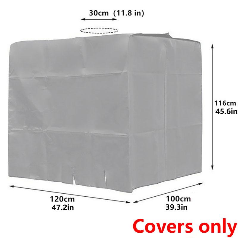 Heavy Duty IBC Water Tank Cover 275 Gallon Waterproof Anti-Oxidation IBC Tote Cover Water Tank Shield
Heavy Duty IBC Water Tank Cover 275 Gallon Waterproof Anti-Oxidation IBC Tote Cover Water Tank Shield