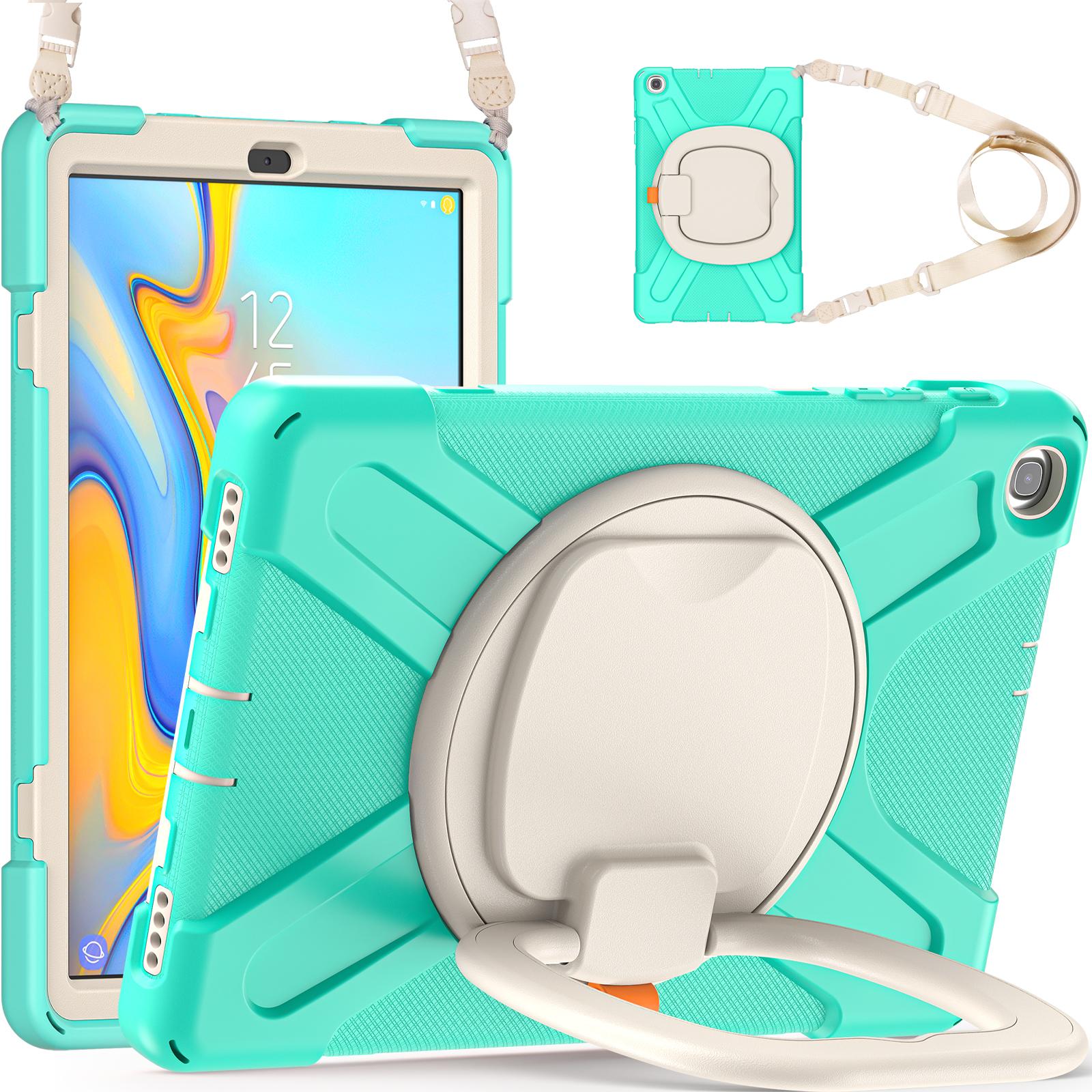Heavy Duty Case For Samsung Galaxy Tab A 10.1 2019 SM-T510 SM-T515 360 Rotating Armor Stand Cover With Hand Strap Shoulder Strap Tab A 10.1 T510 T515 мятный зеленый
Heavy Duty Case For Samsung Galaxy Tab A 10.1 2019 SM-T510 SM-T515 360 Rotating Armor Stand Cover With Hand Strap Shoulder Strap Tab A 10.1 T510 T515 мятный зеленый
