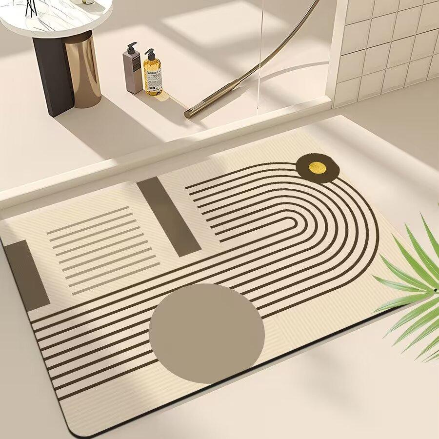 Коврик для ванной комнаты, поглощающий грязь, диатомитовый, нескользящий и грязный, для туалетной двери, специальный быстросохнущий утолщенный мягкий коврик 40*60cm
Коврик для ванной комнаты, поглощающий грязь, диатомитовый, нескользящий и грязный, для туалетной двери, специальный быстросохнущий утолщенный мягкий коврик 40*60cm