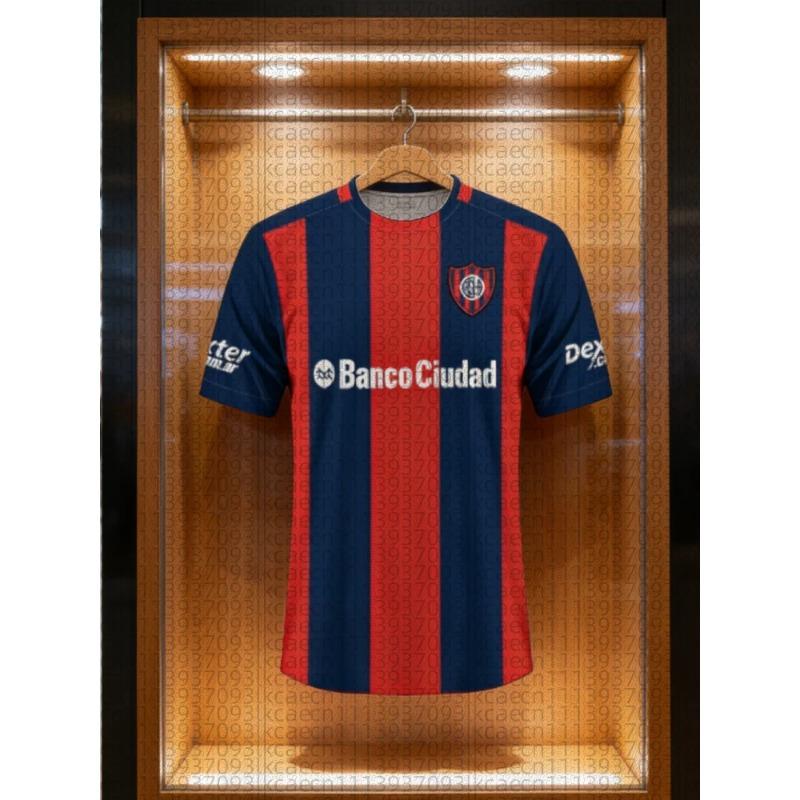 2026 Новая футбольная футболка CA San Lorenzo 3D-печать для взрослых, футболка в стиле athleisure, летняя, быстросохнущая, мягкая, удобная, легкая, пляжная одежда S
2026 Новая футбольная футболка CA San Lorenzo 3D-печать для взрослых, футболка в стиле athleisure, летняя, быстросохнущая, мягкая, удобная, легкая, пляжная одежда S