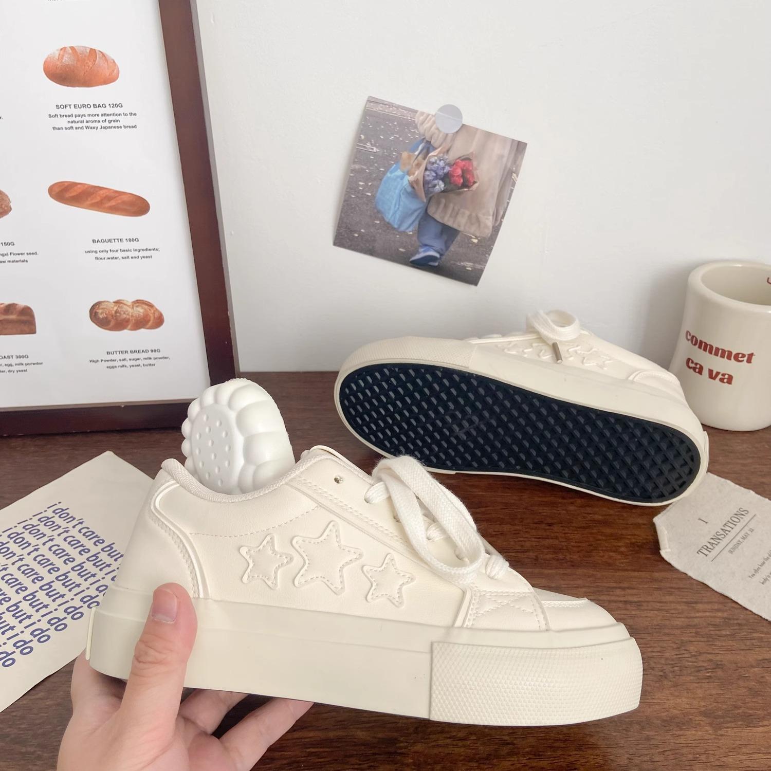 platform white shoes women s versatile star leather board shoes casual bread 35
platform white shoes women s versatile star leather board shoes casual bread 35