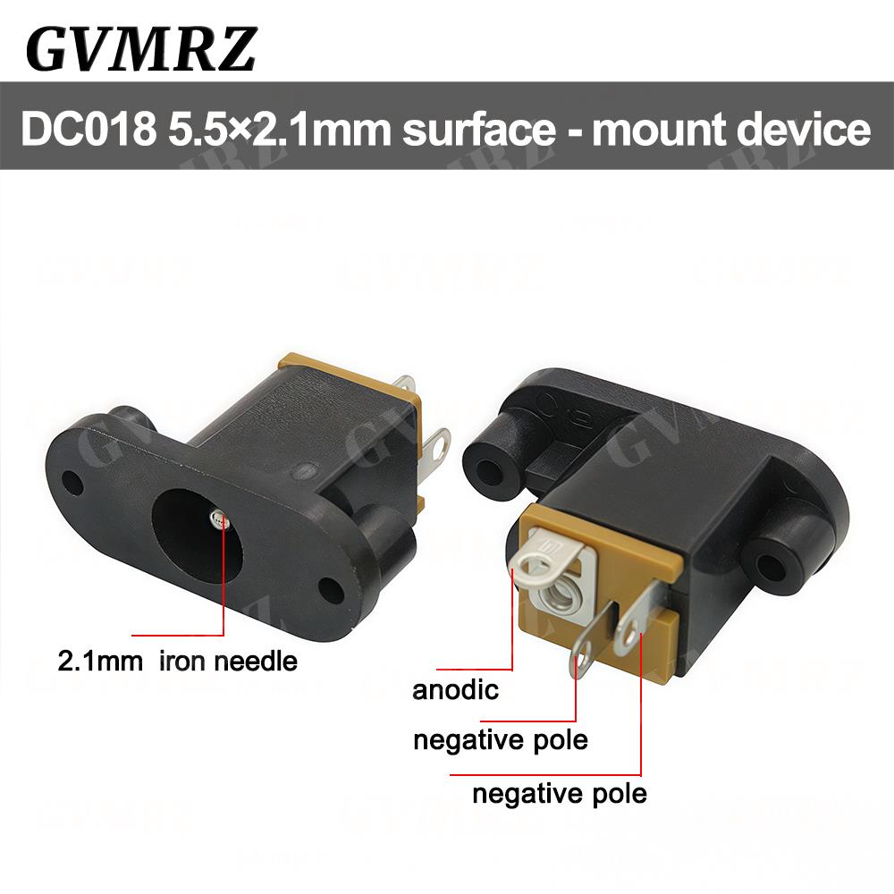 10PCS DC-018 5.5x2.1mm DC socket DC018 DC power socket 5.5*2.1mm 5.5*2.5mm with screw hole to fix charging port
10PCS DC-018 5.5x2.1mm DC socket DC018 DC power socket 5.5*2.1mm 5.5*2.5mm with screw hole to fix charging port