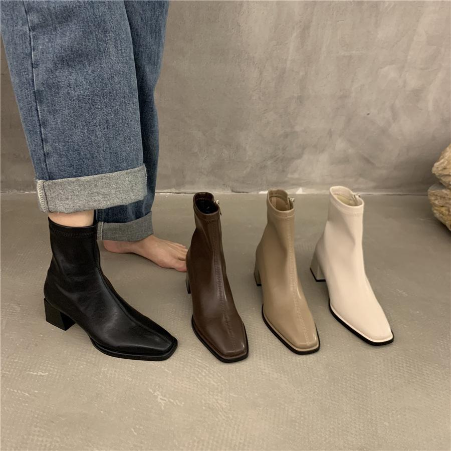 Sense high heels white Martin short boots French small ankle boots autumn and summer velvet new thin boots women s boots 35
Sense high heels white Martin short boots French small ankle boots autumn and summer velvet new thin boots women s boots 35