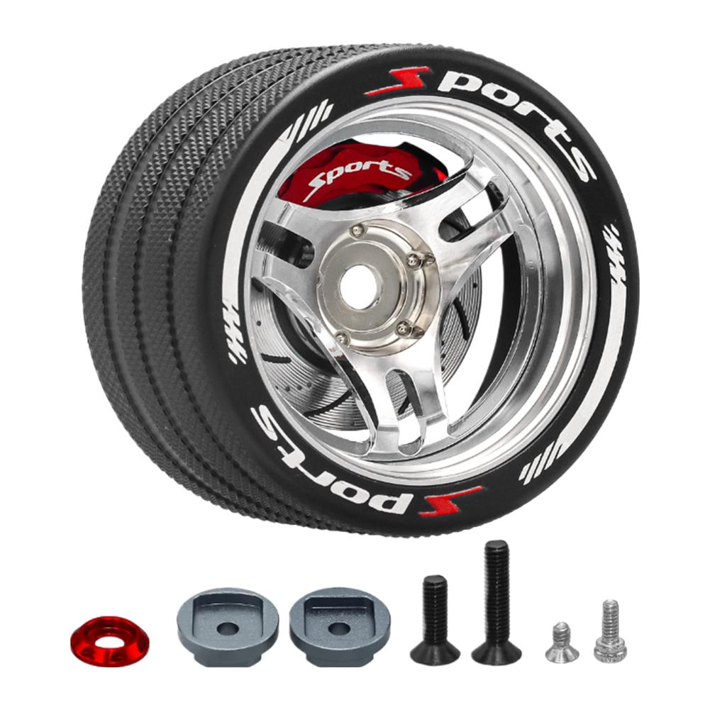 Aluminum RC Hand Wheel Remote Control Steering Wheel for FLYSKY NB4 Series RC Remote Control for WFLY X9 Series RC Transmitter срібний
Aluminum RC Hand Wheel Remote Control Steering Wheel for FLYSKY NB4 Series RC Remote Control for WFLY X9 Series RC Transmitter срібний