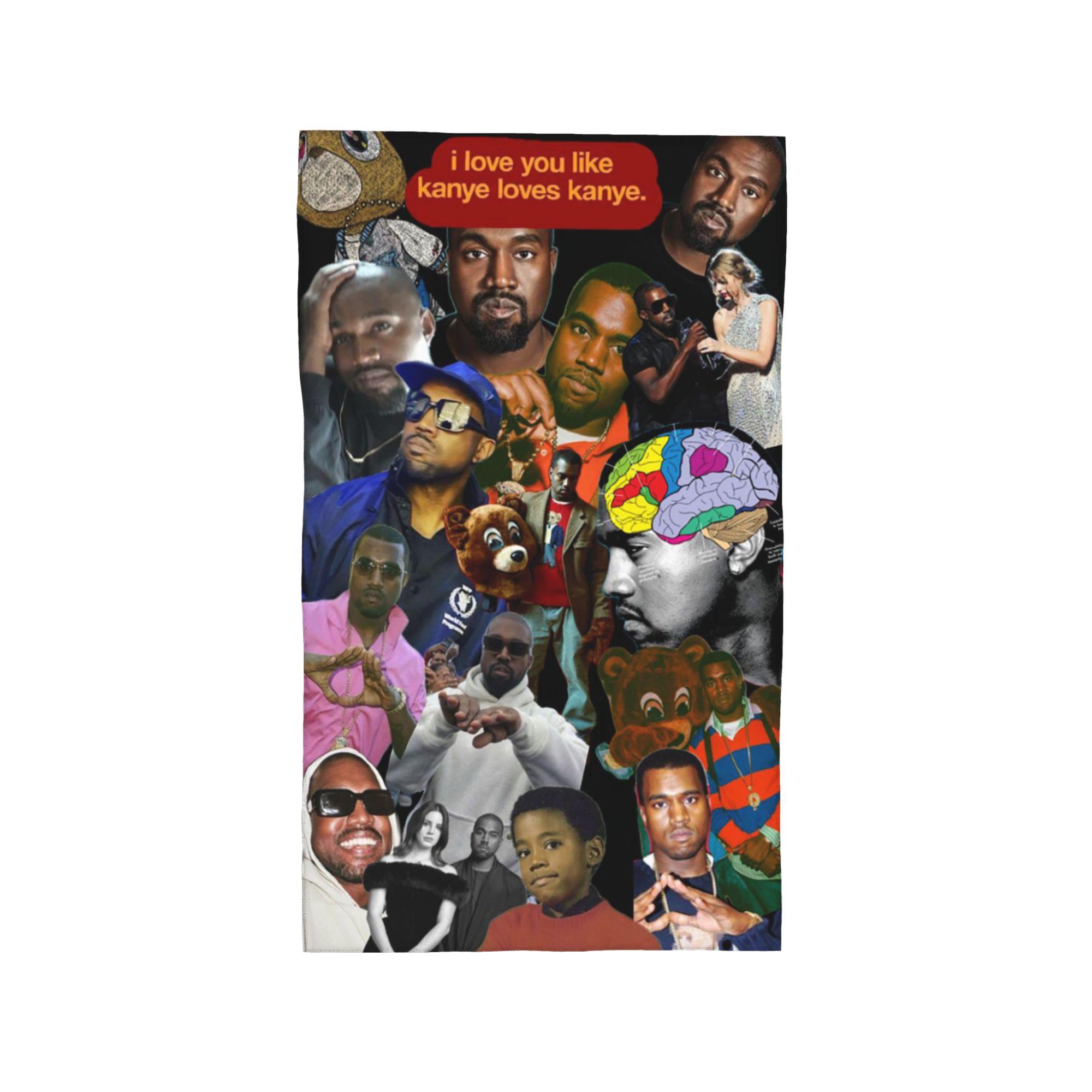 Kanye West Soft Face Towel Quick Dry Pool Bath Cotton Towels Absorbent Quick W30*H60(CM)
Kanye West Soft Face Towel Quick Dry Pool Bath Cotton Towels Absorbent Quick W30*H60(CM)
