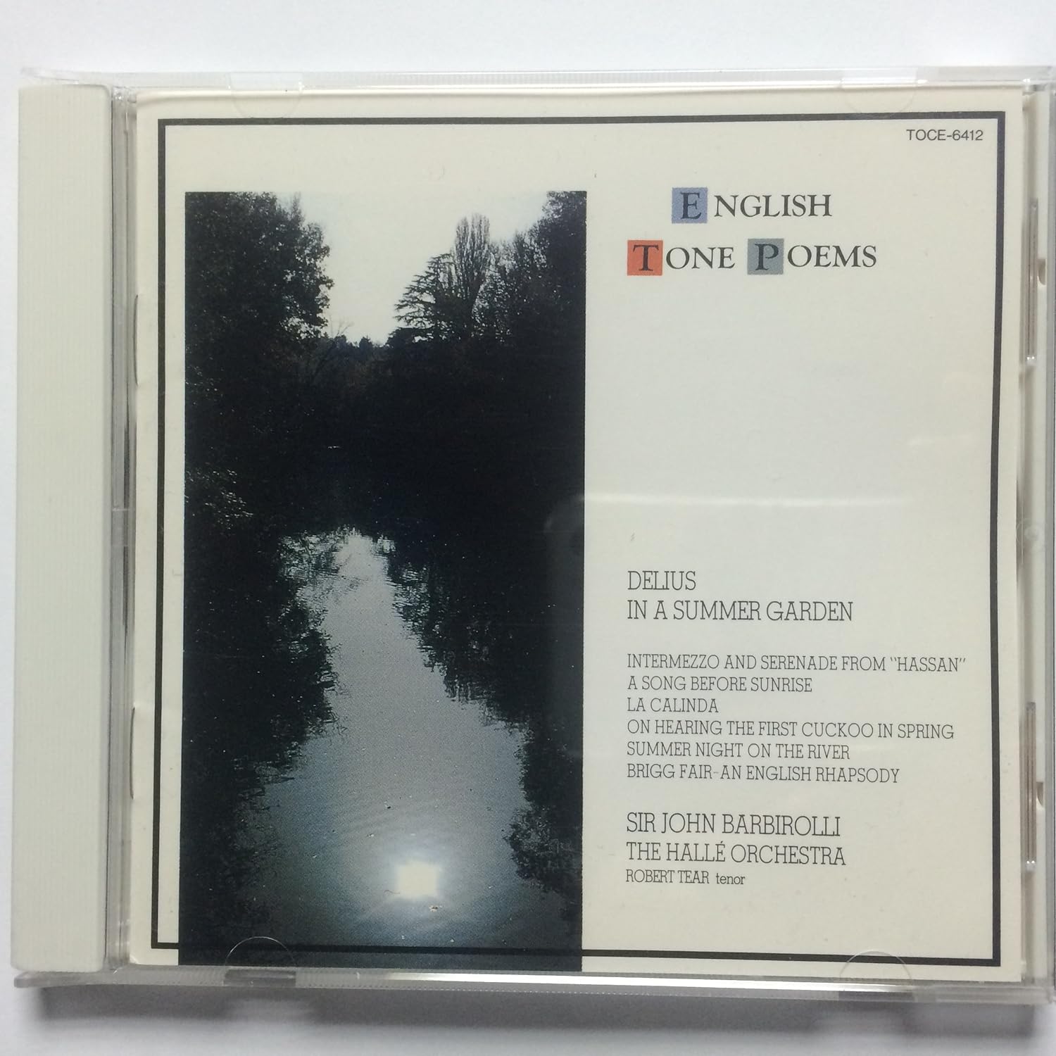 CD HALLE ORCHESTRA, DELIUS; BARBIROLLI - In the summer garden TOCE6412 Japan ObiClassical Used
CD HALLE ORCHESTRA, DELIUS; BARBIROLLI - In the summer garden TOCE6412 Japan ObiClassical Used