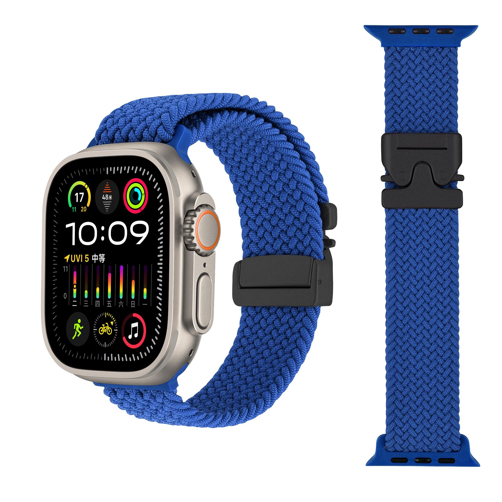 Parachute Strap For Apple Watch Ultra 3 2 Band 49mm 46mm 42mm 45mm 41mm 44mm Braided Nylon Bracelet iWatch 11 10 9 8 7 6 SE Belt 44mm 45mm 46mm 49mm синий
Parachute Strap For Apple Watch Ultra 3 2 Band 49mm 46mm 42mm 45mm 41mm 44mm Braided Nylon Bracelet iWatch 11 10 9 8 7 6 SE Belt 44mm 45mm 46mm 49mm синий