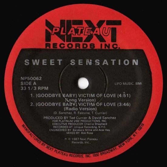 12-дюймовая пластинка SWEET SENSATION - (Пока, малыш) Victim Of Love NP50062 Next Plateau Re 1987 US Танцевальная и Электронная Б/У
12-дюймовая пластинка SWEET SENSATION - (Пока, малыш) Victim Of Love NP50062 Next Plateau Re 1987 US Танцевальная и Электронная Б/У