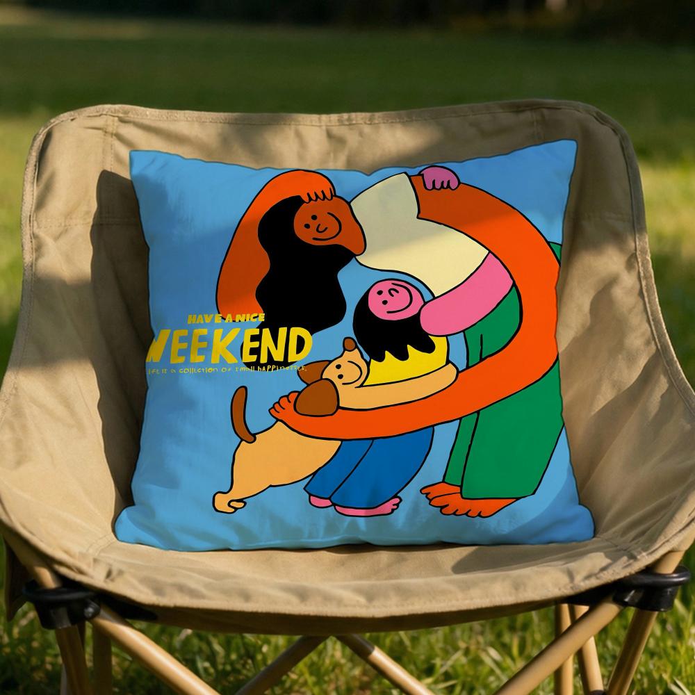 Embrace creativity Cushion Cover Soft Reversible Durable Pillow Cover MultiScene Use for Home Car Daily Comfort 30x30cm
Embrace creativity Cushion Cover Soft Reversible Durable Pillow Cover MultiScene Use for Home Car Daily Comfort 30x30cm