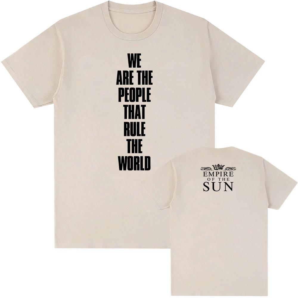 Мы — Люди Футболка Музыкальная Группа Empire of The Sun Футболки Хлопок с Коротким Рукавом Унисекс Уличная Одежда Графическая Одежда для Мужчин M
Мы — Люди Футболка Музыкальная Группа Empire of The Sun Футболки Хлопок с Коротким Рукавом Унисекс Уличная Одежда Графическая Одежда для Мужчин M