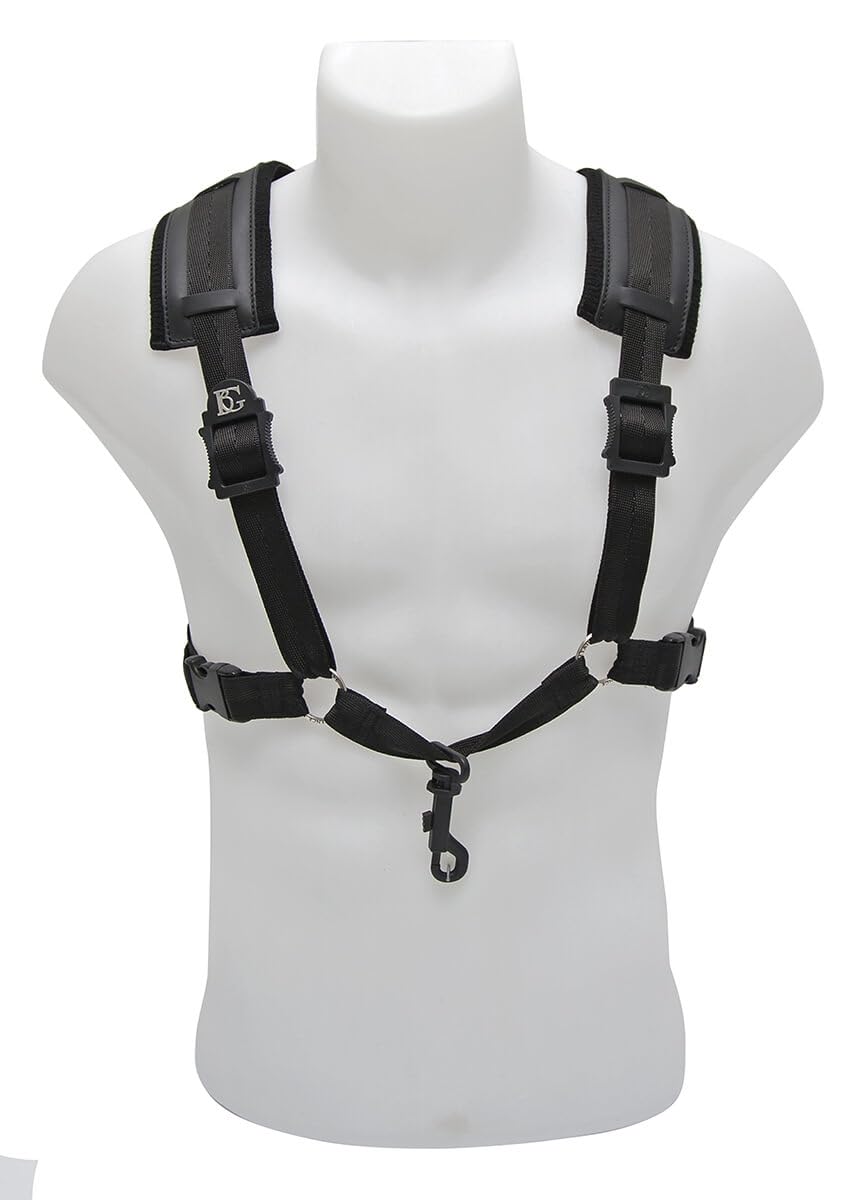 BG COMFORT HARNESS Сбруя для саксофона с карабином S40CSH Alto/Tenor (МУЖЧИНЫ) чёрный
BG COMFORT HARNESS Сбруя для саксофона с карабином S40CSH Alto/Tenor (МУЖЧИНЫ) чёрный