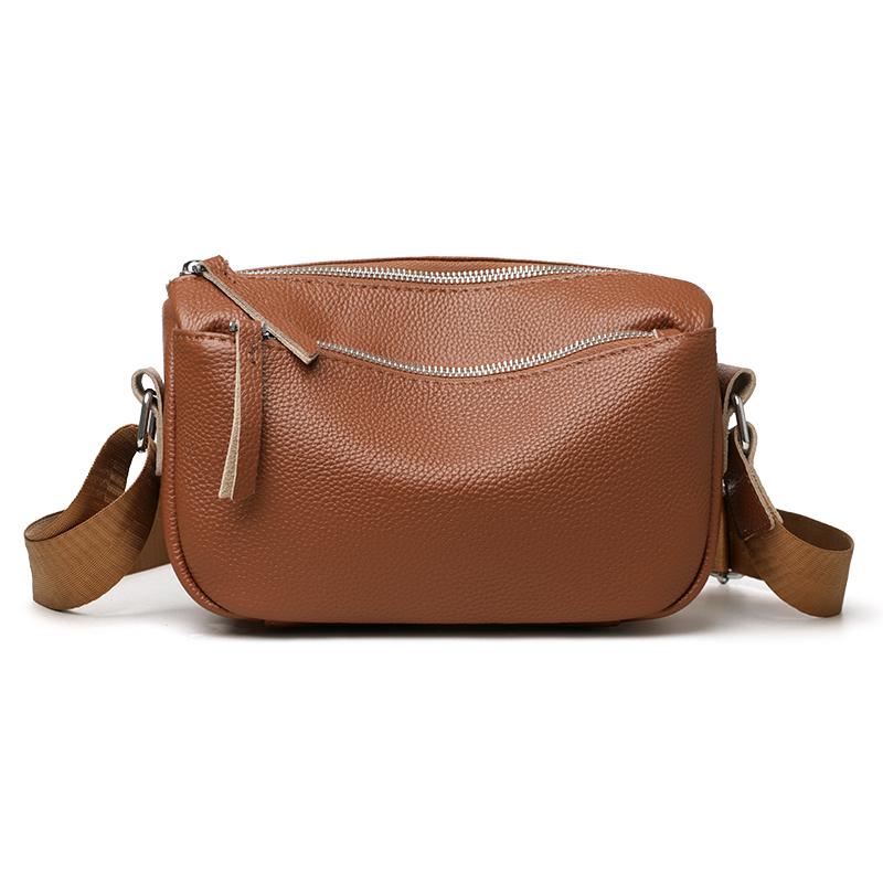 Women Solid Color Cow Leather Bags 100% Genuine Leather Small Shoulder Crossbody Bag Female Luxury Design Purse and Handbags Sac 23cm 11cm 16cm
Women Solid Color Cow Leather Bags 100% Genuine Leather Small Shoulder Crossbody Bag Female Luxury Design Purse and Handbags Sac 23cm 11cm 16cm