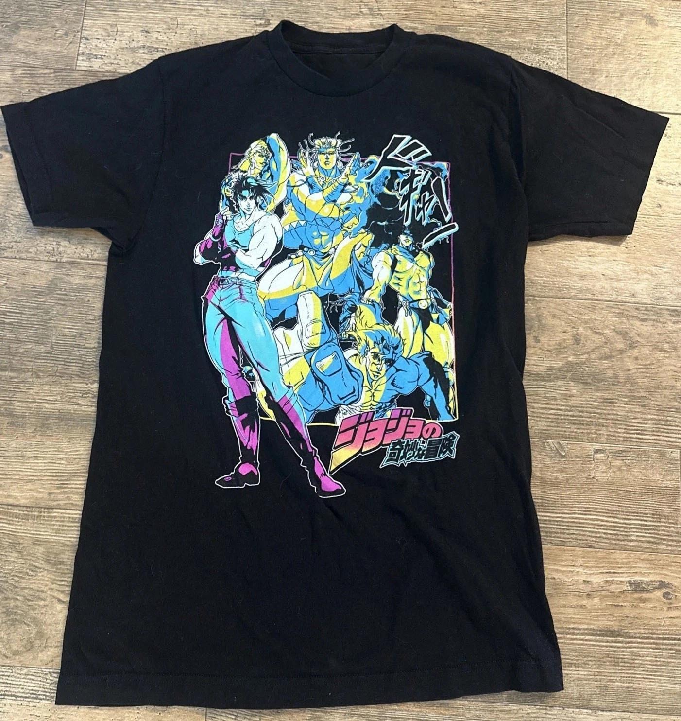 Vtg Jojo s Bizzare Adventure Jojo Anime Manga T shirt NT123 FREE SHIPPING M
Vtg Jojo s Bizzare Adventure Jojo Anime Manga T shirt NT123 FREE SHIPPING M