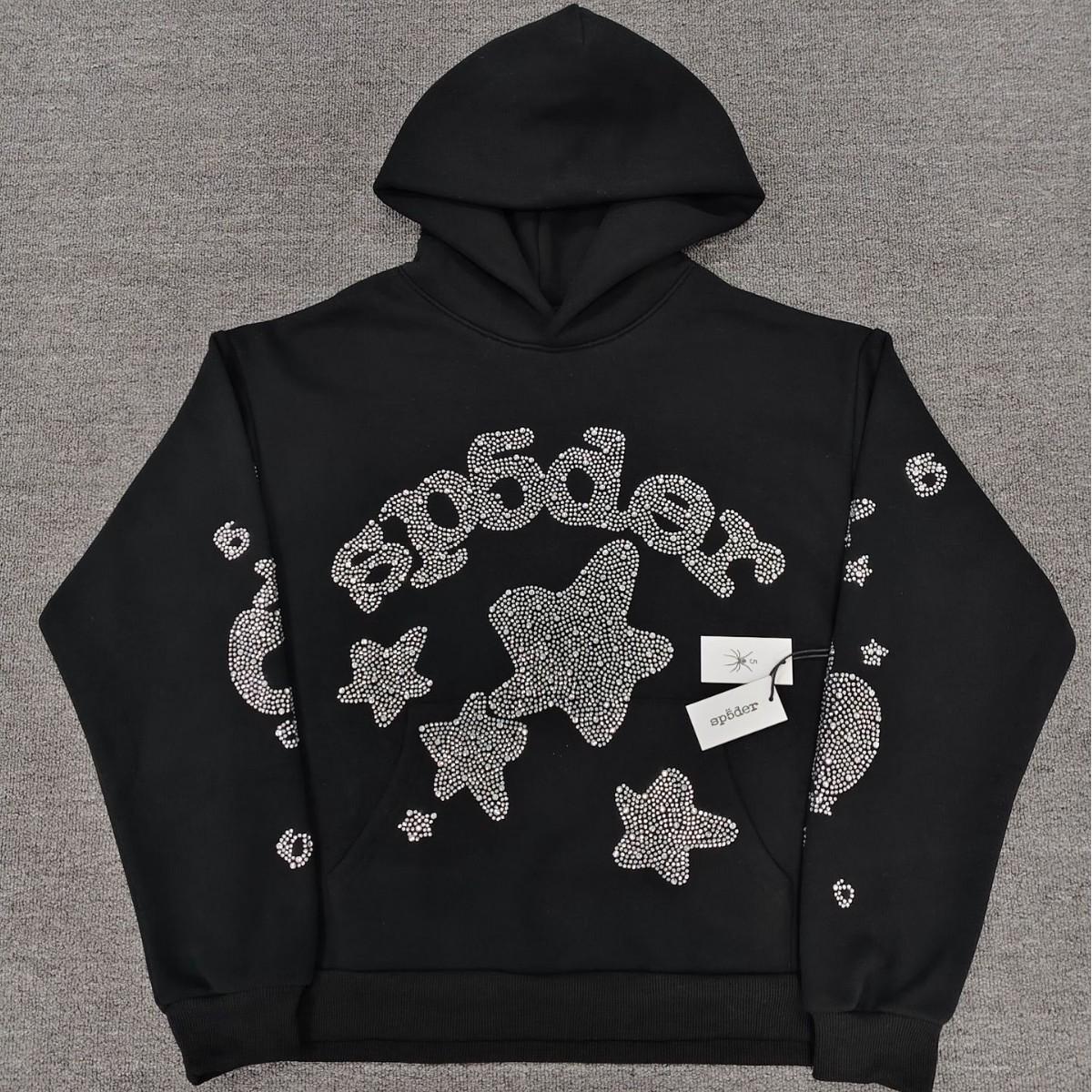 Multicolor Hip Hop Rhinestone Spider Sweatshirt Medium
Multicolor Hip Hop Rhinestone Spider Sweatshirt Medium