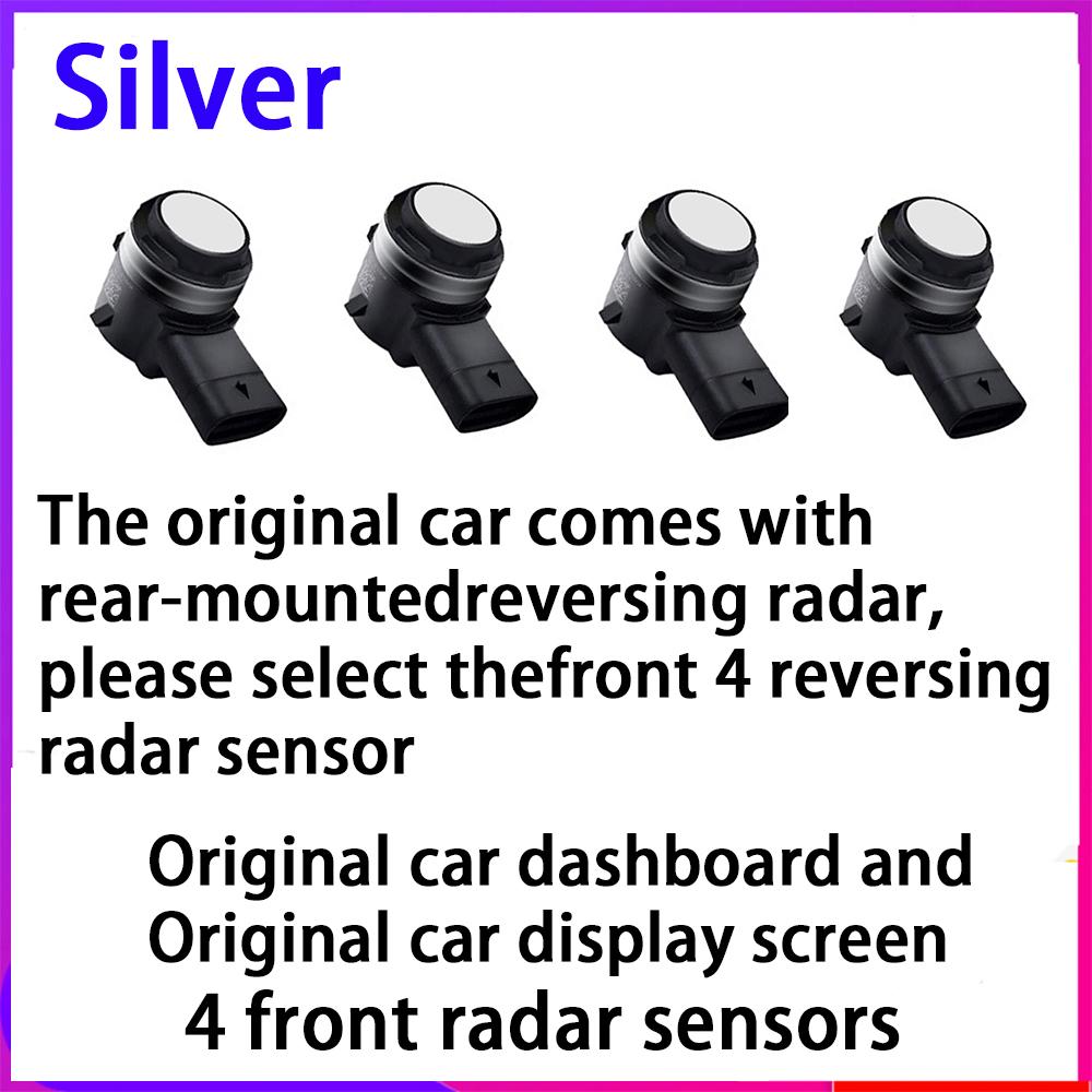 ZJCGO Parking Sensor Kit Car Parktronic Backlight Reverse Radar Monitor System for Honda CR-V CRV 2017 2018 2019 2020 2021 2022 Silver 4 front
ZJCGO Parking Sensor Kit Car Parktronic Backlight Reverse Radar Monitor System for Honda CR-V CRV 2017 2018 2019 2020 2021 2022 Silver 4 front