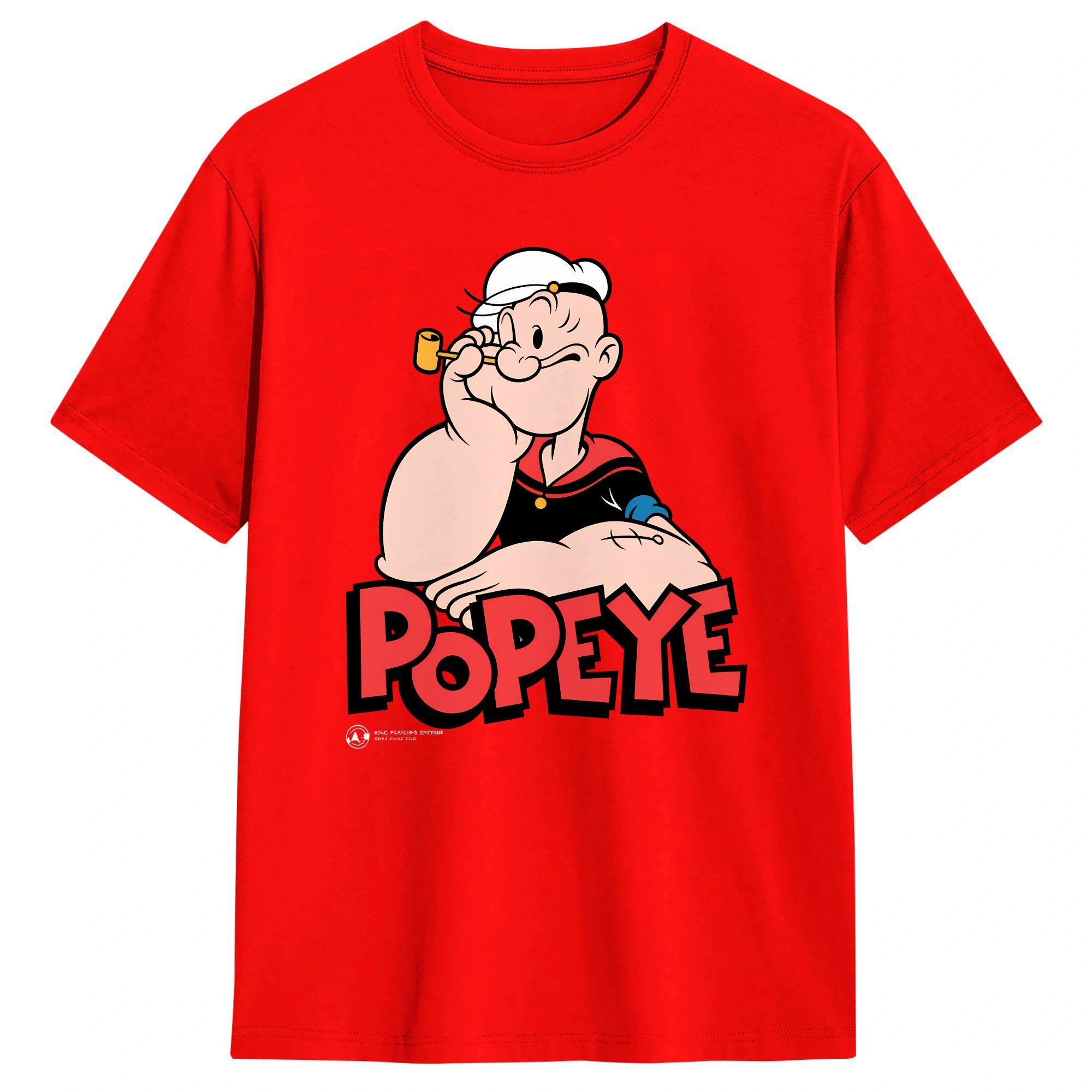 Popeyed the Sailorman T Shirt Summer 100 Cotton TShirts For Men Custom Logo Tee Shirt Short Sleeves Streetwear Tees S
Popeyed the Sailorman T Shirt Summer 100 Cotton TShirts For Men Custom Logo Tee Shirt Short Sleeves Streetwear Tees S