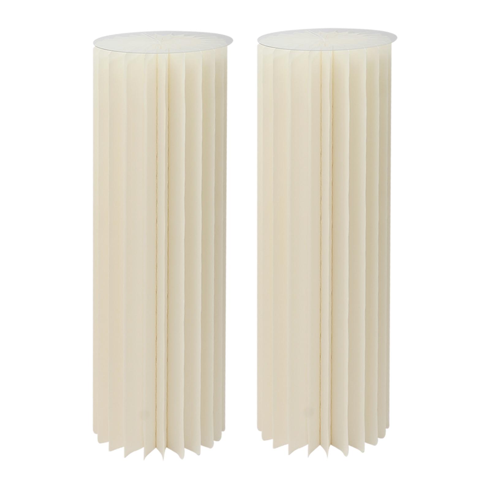 2PCS Cardboard Flower Stands Holder Cylinder Modern Wedding Decor 110lbs Load Bearing for Bouquet Cake Display Party Anniversary
2PCS Cardboard Flower Stands Holder Cylinder Modern Wedding Decor 110lbs Load Bearing for Bouquet Cake Display Party Anniversary