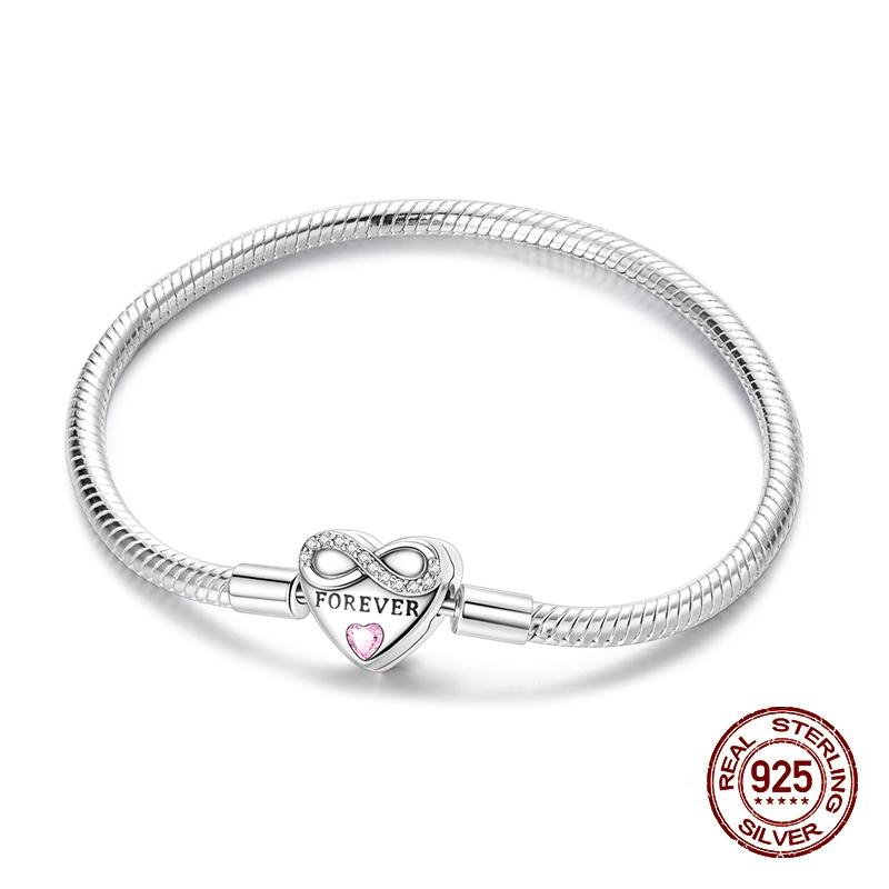 Pink Heart Bracelets copper Color Bow Zircon Lucky Snake Chain Bracelets Ideal For Do It Yourself Charm Bead Charms Bead Charms Romantic Jewellery Hol 17cm
Pink Heart Bracelets copper Color Bow Zircon Lucky Snake Chain Bracelets Ideal For Do It Yourself Charm Bead Charms Bead Charms Romantic Jewellery Hol 17cm