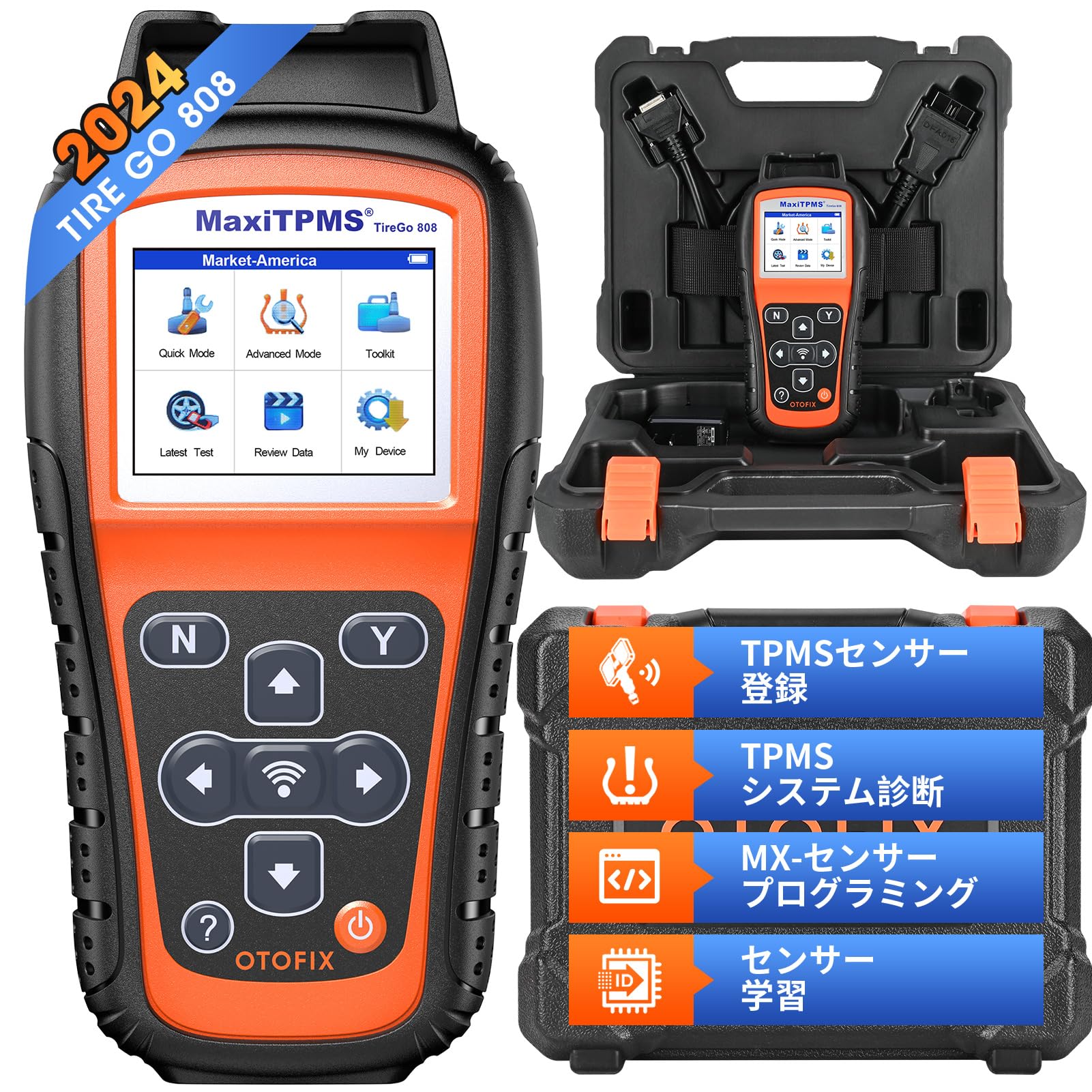 Інструмент програмування TPMS OTOFIX TireGO Latest TPMS Scan Relearn All TPMS MX Sensor TPMS Diagnosis and Free Update 808, Wi-Fi Tool, Sensors, Program,
Інструмент програмування TPMS OTOFIX TireGO Latest TPMS Scan Relearn All TPMS MX Sensor TPMS Diagnosis and Free Update 808, Wi-Fi Tool, Sensors, Program,