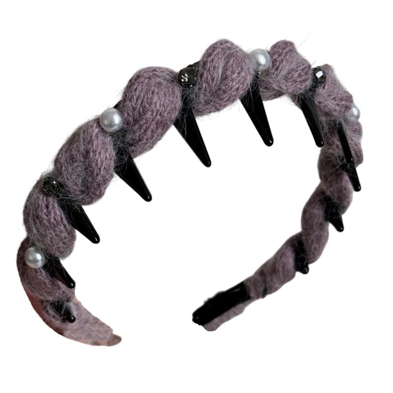 Multiuse Pearls Hair Claw Clip Winter Crochet Hairband For Daily Wear Strong Grip Soft Knit Design Women Hairstyle Tool
Multiuse Pearls Hair Claw Clip Winter Crochet Hairband For Daily Wear Strong Grip Soft Knit Design Women Hairstyle Tool