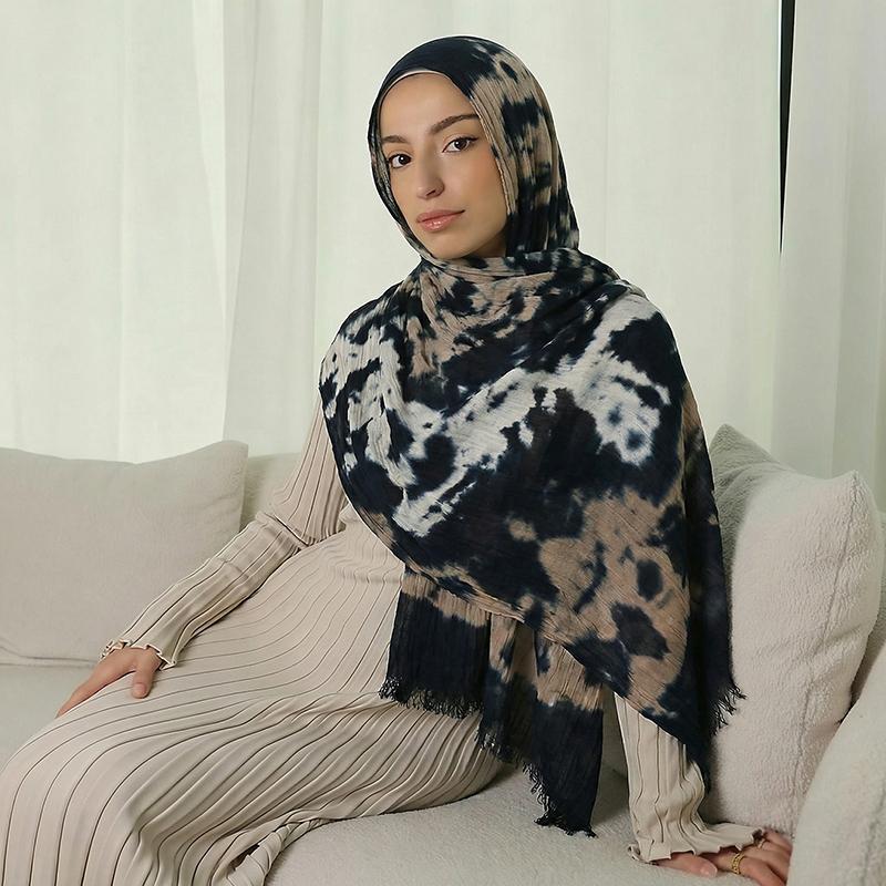 Muslim Modal Hijab Women Ramadan Watercolour Floral Print Scarf Bohemian Soft Breathable Shawl Wrap Islamic Turban Headscarf 70x180 cm
Muslim Modal Hijab Women Ramadan Watercolour Floral Print Scarf Bohemian Soft Breathable Shawl Wrap Islamic Turban Headscarf 70x180 cm