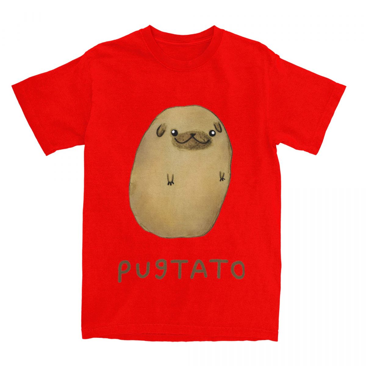 Cute Potato Pug Unisex Women T Shirt Kawaii Pet Dog Puppy Pugs Novelty Tee Shirt TShirts Pure Cotton Gift Idea Clothing S
Cute Potato Pug Unisex Women T Shirt Kawaii Pet Dog Puppy Pugs Novelty Tee Shirt TShirts Pure Cotton Gift Idea Clothing S