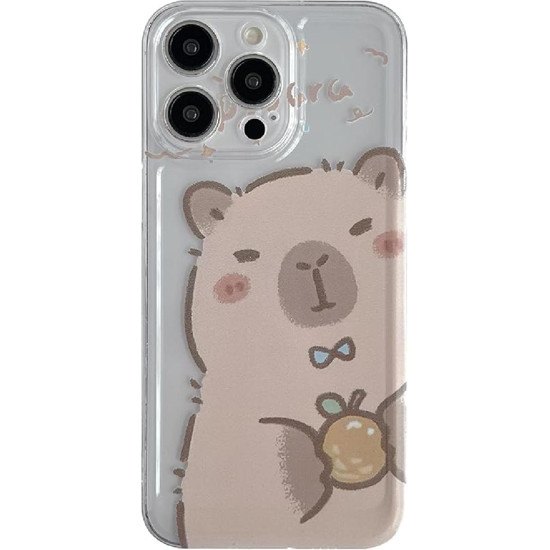 Милый мультяшный капибара прозрачный мягкий чехол для телефона, совместимый с чехлом для iPhone (Прозрачный, для iPhone 15) iPhone 16 Pro Max чистый
Милый мультяшный капибара прозрачный мягкий чехол для телефона, совместимый с чехлом для iPhone (Прозрачный, для iPhone 15) iPhone 16 Pro Max чистый