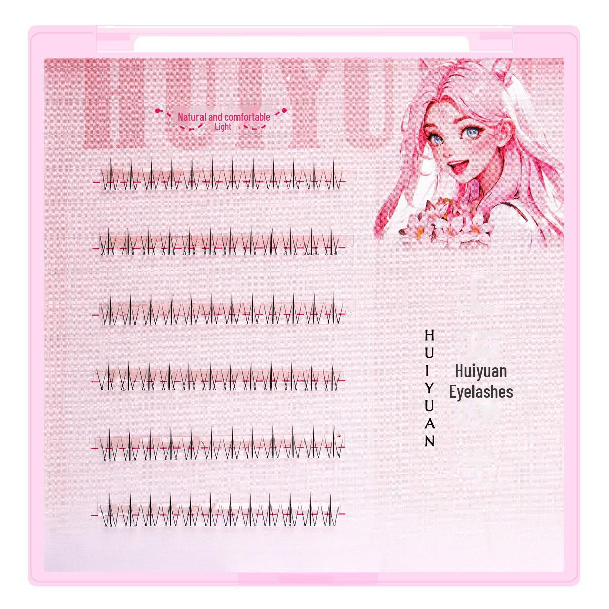 Самоклеящиеся нижние накладные ресницы Huiyuan – в стиле Cat Elf, без клея
Самоклеящиеся нижние накладные ресницы Huiyuan – в стиле Cat Elf, без клея