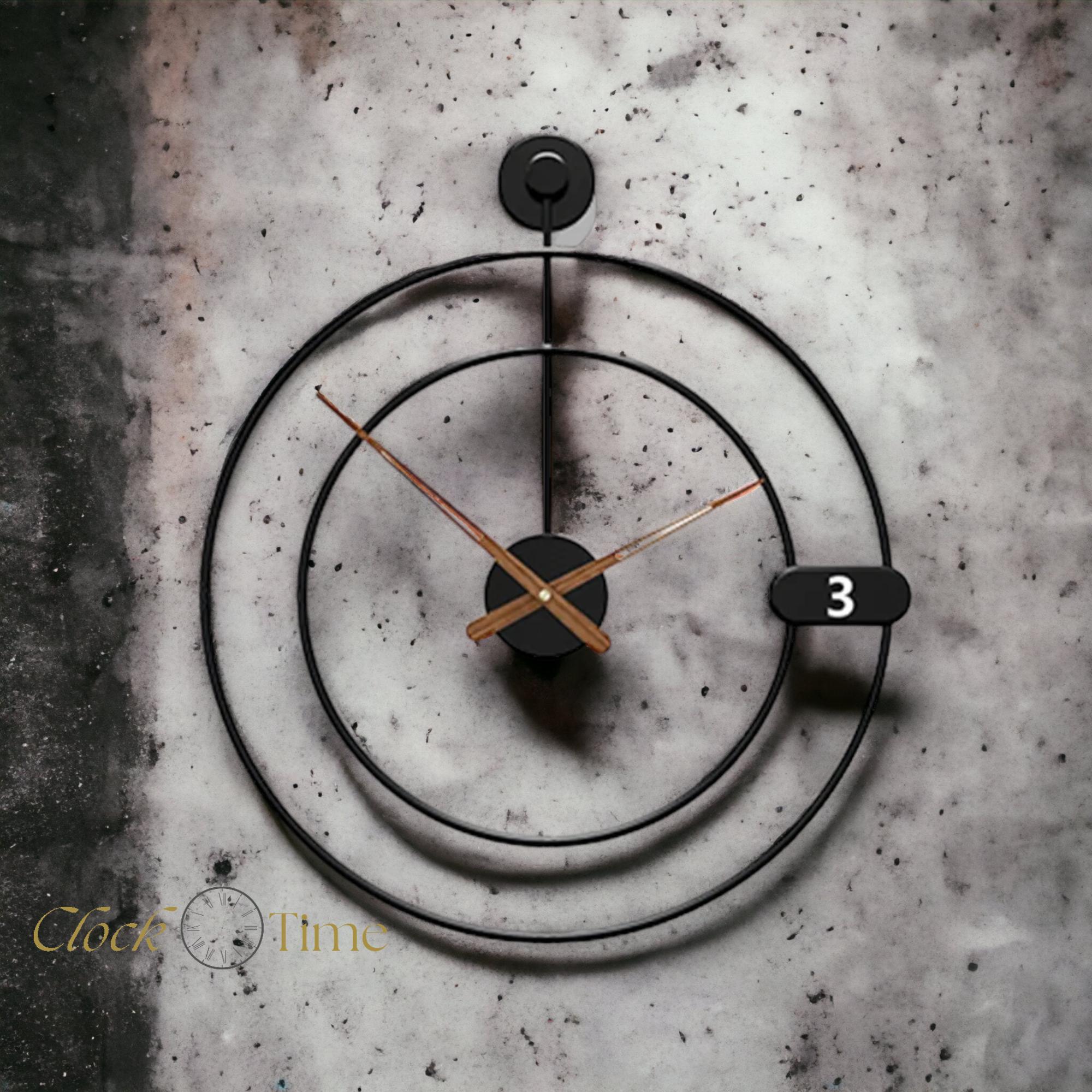 Сириус во время 60 см черные современные декоративные настенные часы
Сириус во время 60 см черные современные декоративные настенные часы