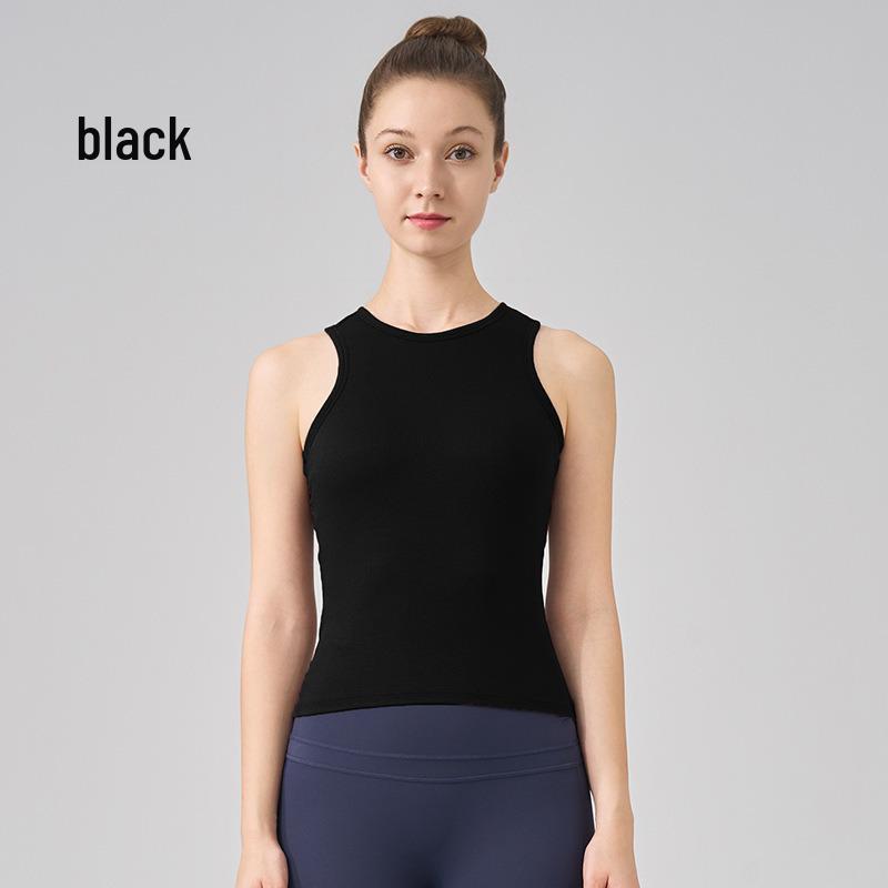 Women s Ribbed Crew Neck Sports Tank Top with Removable Padding - Slim Fit Sleeveless Yoga Top for Pilates M
Women s Ribbed Crew Neck Sports Tank Top with Removable Padding - Slim Fit Sleeveless Yoga Top for Pilates M