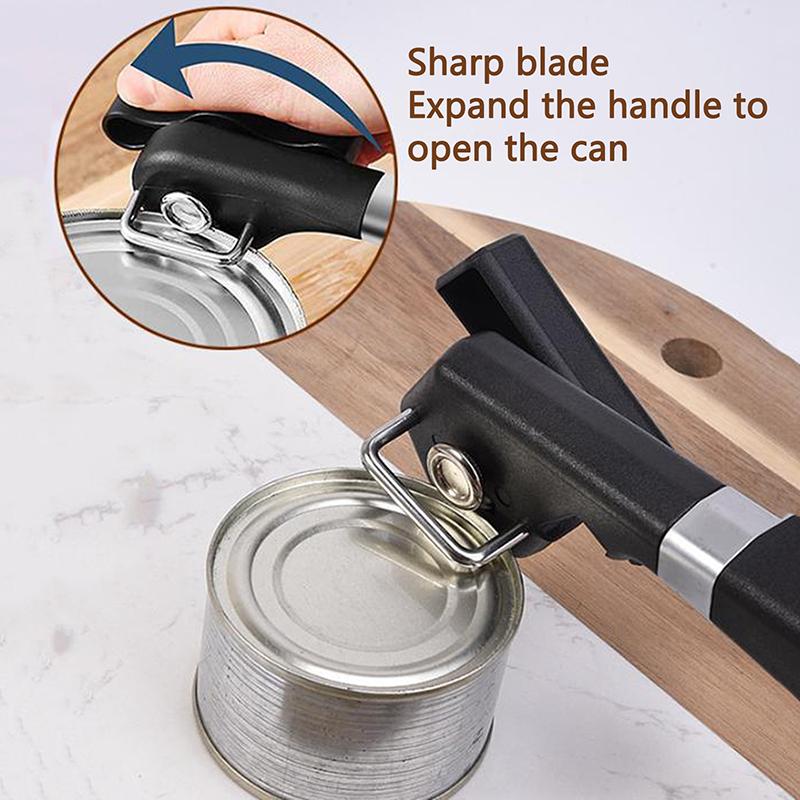 Safe Cutting Can Opener Smooth Edge Can Opener Handheld Food Grade Stainless Steel Cutting Can Opener For Restaurant And Kitchen
Safe Cutting Can Opener Smooth Edge Can Opener Handheld Food Grade Stainless Steel Cutting Can Opener For Restaurant And Kitchen