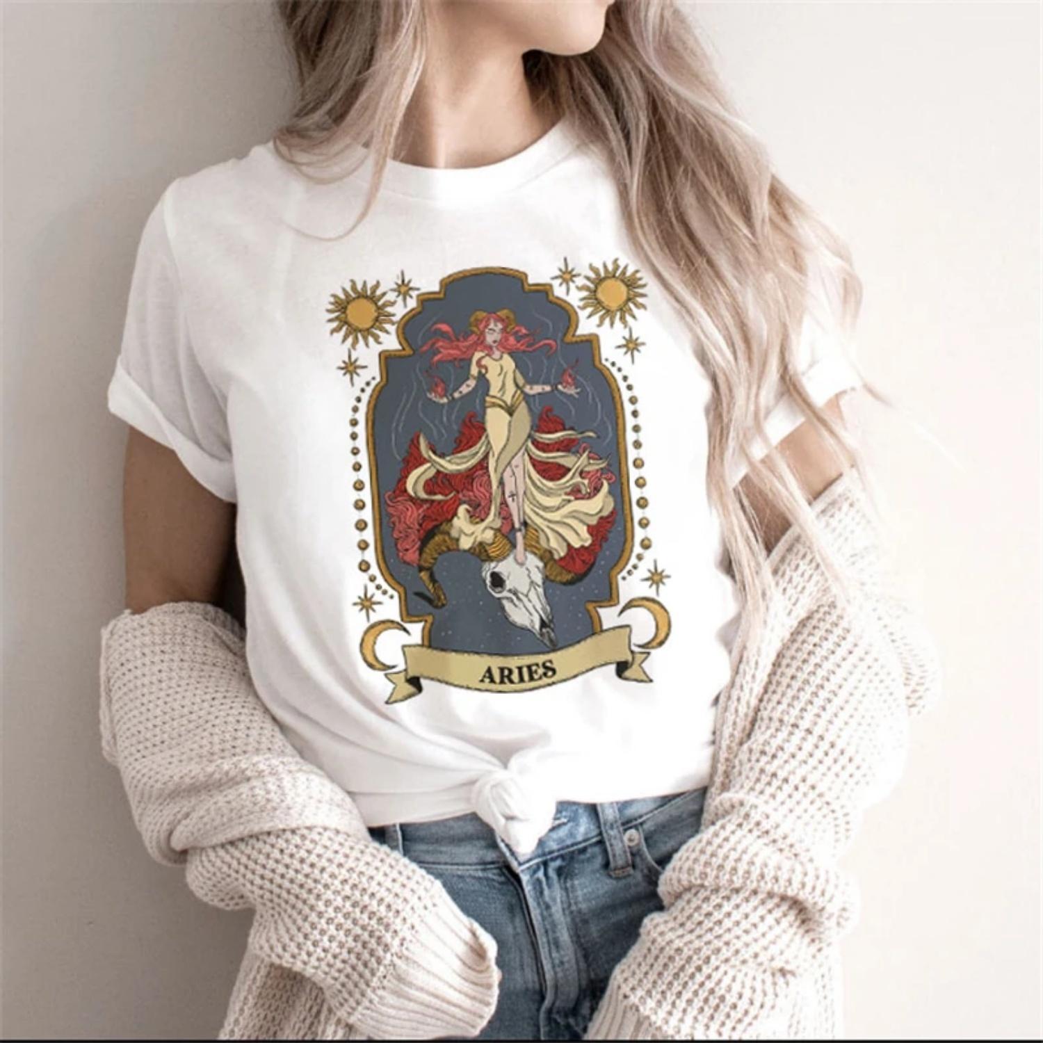 Cute and funny women s art print T-shirt fashion 90s cute witch magic short-sleeved ladies clothes tops T-shirts printed women s XXXXXL білий
Cute and funny women s art print T-shirt fashion 90s cute witch magic short-sleeved ladies clothes tops T-shirts printed women s XXXXXL білий