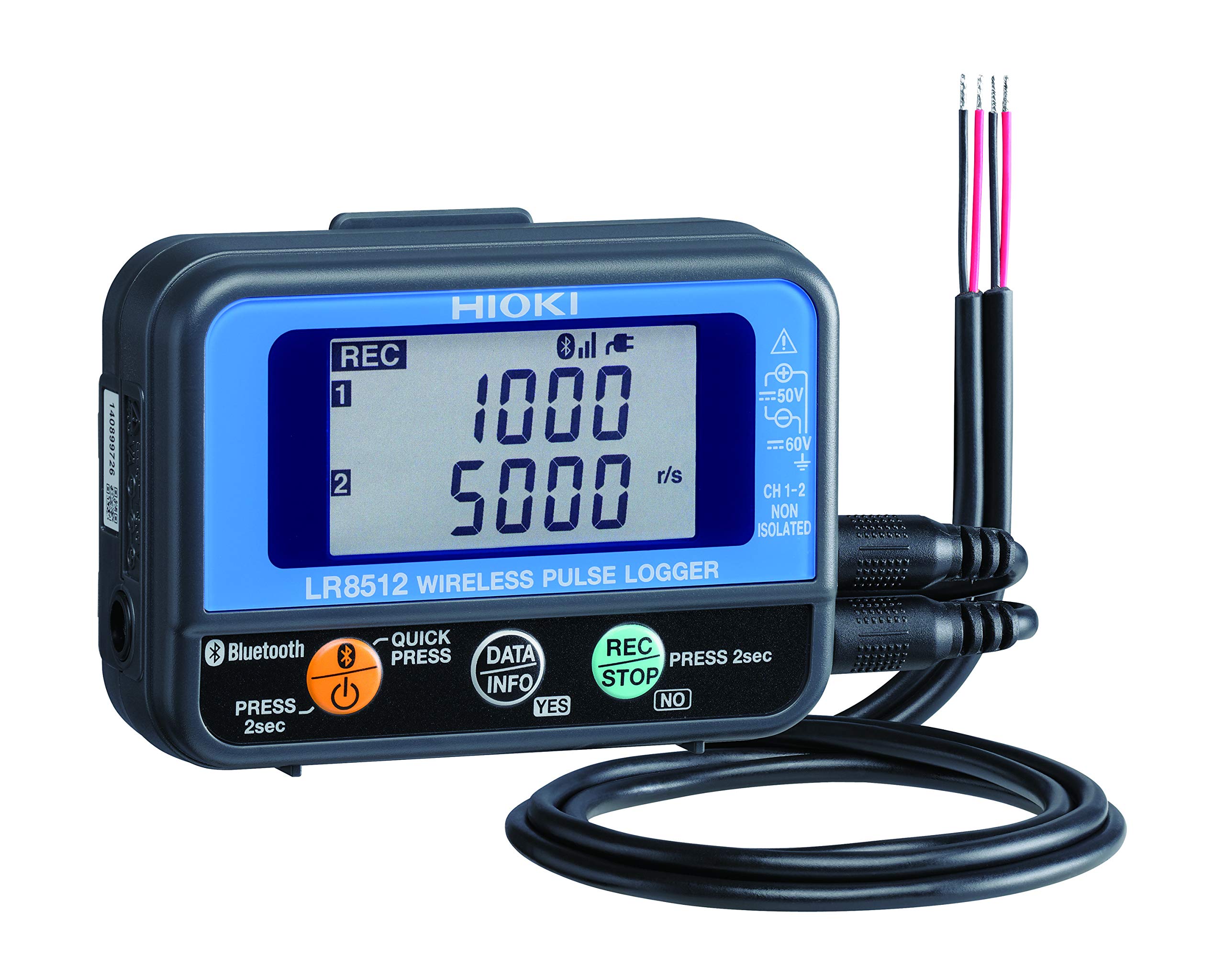 HIOKI LR8512 Wireless Pulse Logger Logger Recorder Compact Made in Japan Pulse Flow Bluetooth Communication
HIOKI LR8512 Wireless Pulse Logger Logger Recorder Compact Made in Japan Pulse Flow Bluetooth Communication