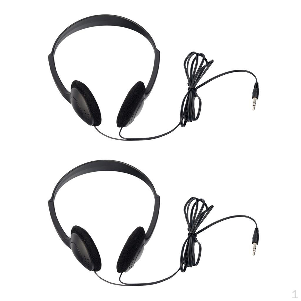 2pcs 3.5mm Stereo Headphone Earphone Phone MP3 Players
2pcs 3.5mm Stereo Headphone Earphone Phone MP3 Players
