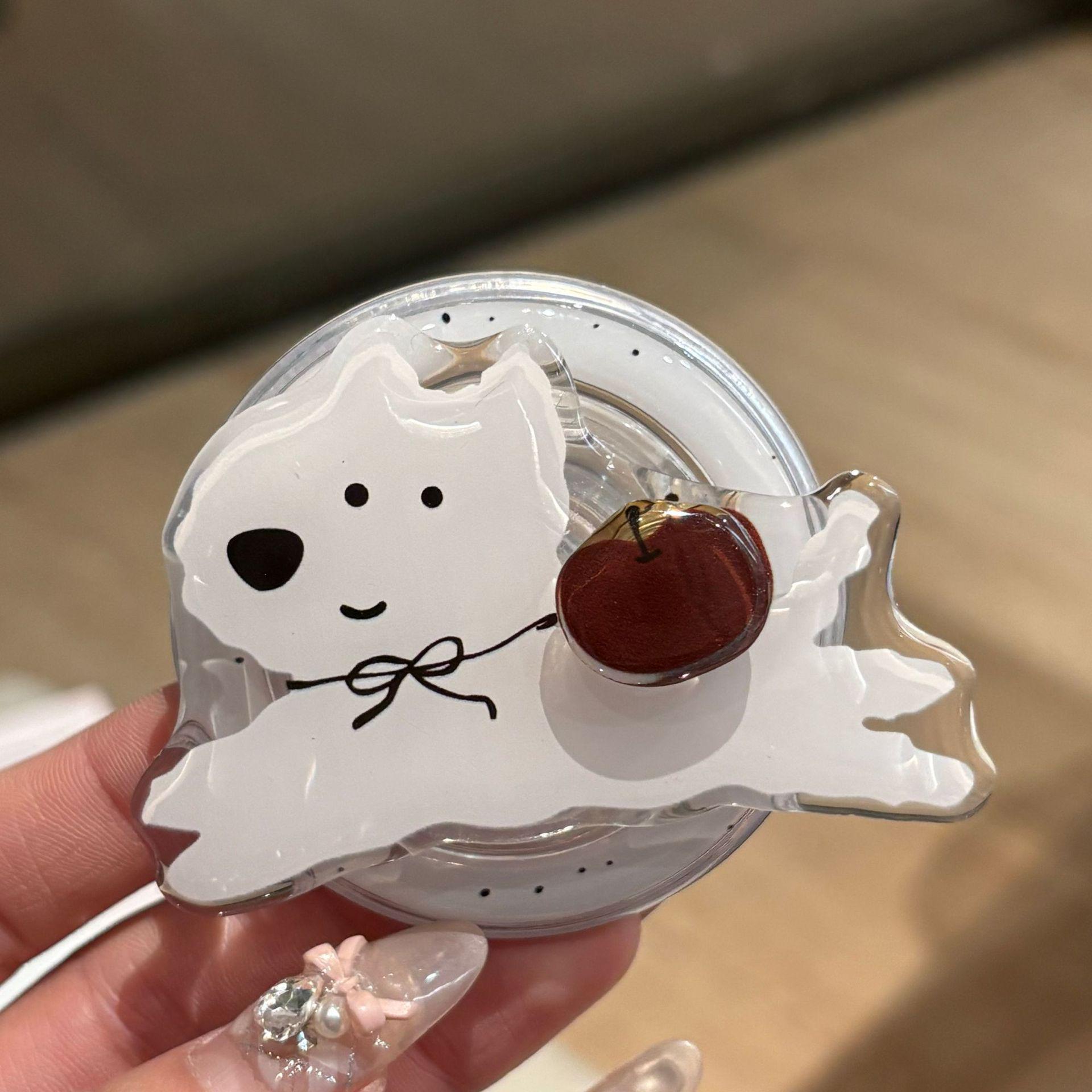 Rotating West Highland Bracket for MagSafe Magnetic Phone Case - Desktop Holder, Cartoon Design
Rotating West Highland Bracket for MagSafe Magnetic Phone Case - Desktop Holder, Cartoon Design