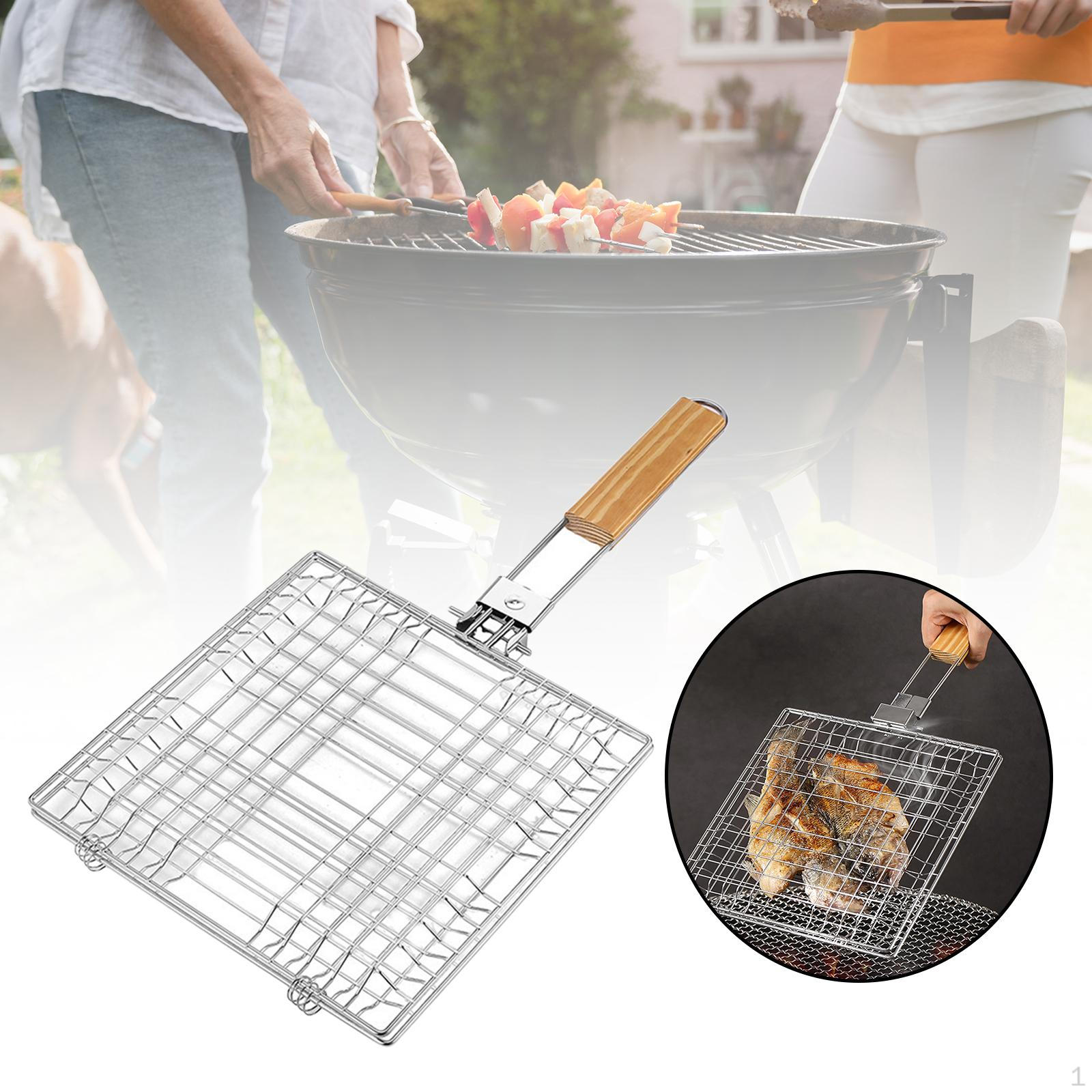 BBQ Basket Grilled Fish Clip Folding Portable Large Barbecue Grilling Grill Accessories for
BBQ Basket Grilled Fish Clip Folding Portable Large Barbecue Grilling Grill Accessories for