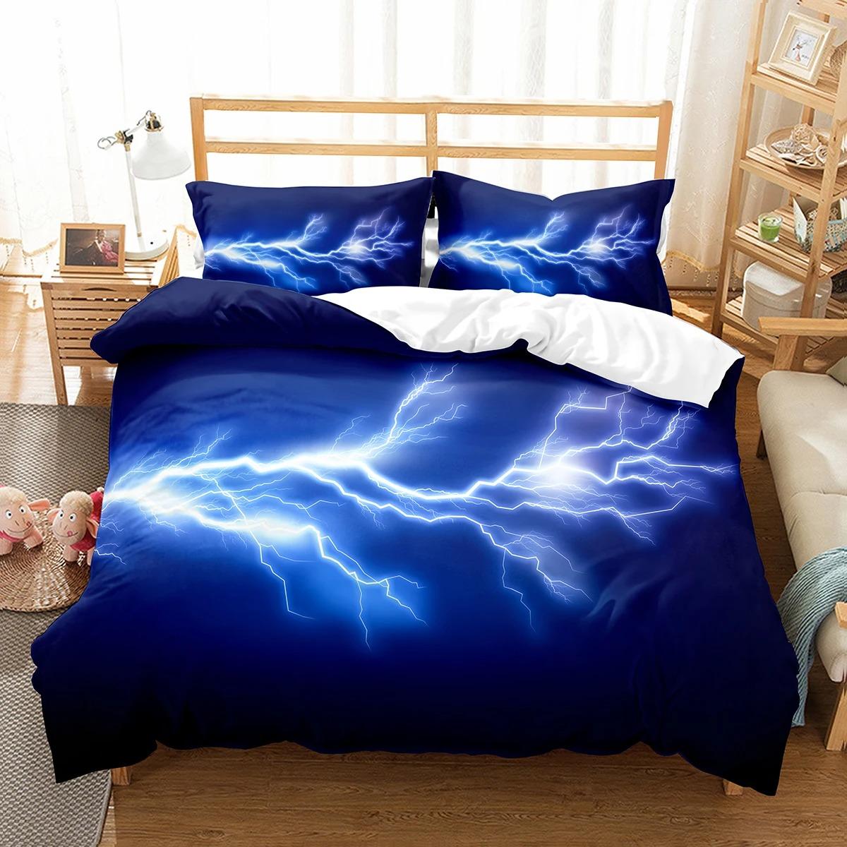3D Printed Lightning Bedding Set Lightning Duvet Cover Double Twin Full Queen King Adult Kids Bedclothes Quilt Cover 135x200cm
3D Printed Lightning Bedding Set Lightning Duvet Cover Double Twin Full Queen King Adult Kids Bedclothes Quilt Cover 135x200cm