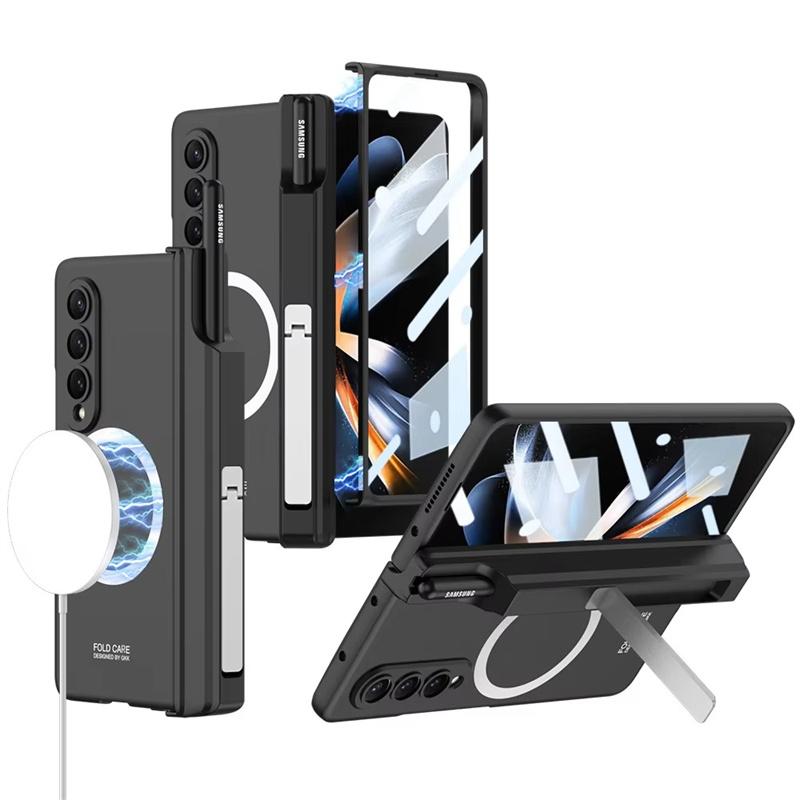 For For Samsung Galaxy Z Fold 7 6 5 4 3 5G Case Magsafe Wireless Charging Magnetic Hinge Pen Holder Stand Screen Protect Film Cover For Galaxy Z Fold 6
For For Samsung Galaxy Z Fold 7 6 5 4 3 5G Case Magsafe Wireless Charging Magnetic Hinge Pen Holder Stand Screen Protect Film Cover For Galaxy Z Fold 6