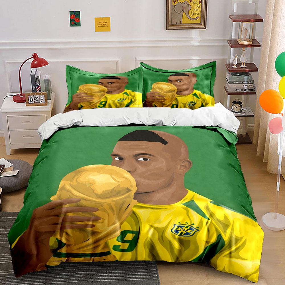 Soccer player holding trophy. Bedding sets Duvet cover sets Duvet covers Pillowcases(1 * Duvet Cover 2 * Pillowcases, without duvet insert) 135x200cm
Soccer player holding trophy. Bedding sets Duvet cover sets Duvet covers Pillowcases(1 * Duvet Cover 2 * Pillowcases, without duvet insert) 135x200cm