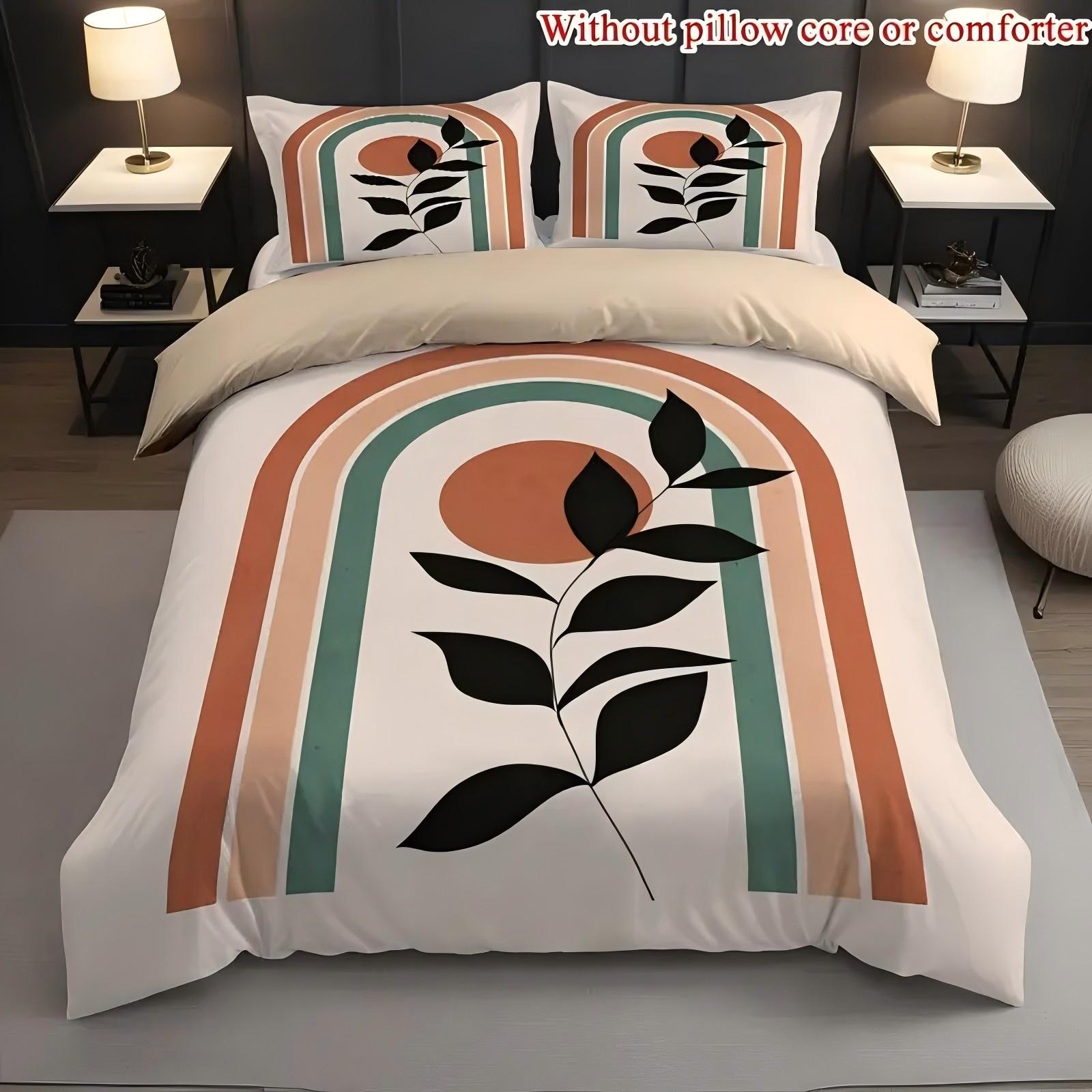 Abstract Leaves Pattern 3D Printed Duvet Cover Soft Comfortable Double For Teens Adults Queen King Size Bedding Set Pillowcase 135x200cm 2pcs
Abstract Leaves Pattern 3D Printed Duvet Cover Soft Comfortable Double For Teens Adults Queen King Size Bedding Set Pillowcase 135x200cm 2pcs