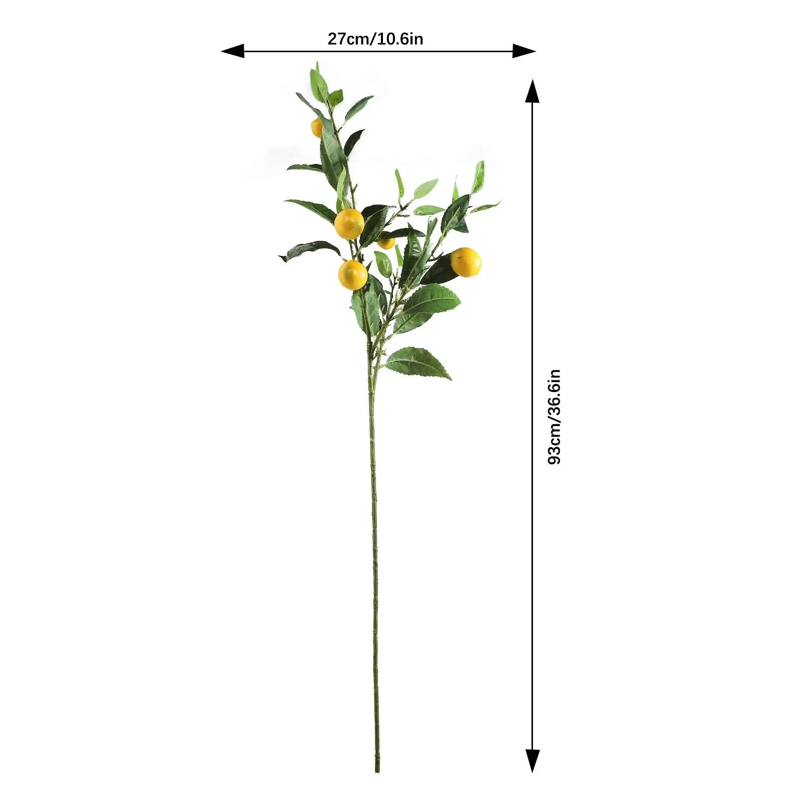 Artificial Lemon Yellow Berries Branch Wedding Home Party Decor Simulation Flower Arrangement LemonTree Decor Imitation Plants
Artificial Lemon Yellow Berries Branch Wedding Home Party Decor Simulation Flower Arrangement LemonTree Decor Imitation Plants
