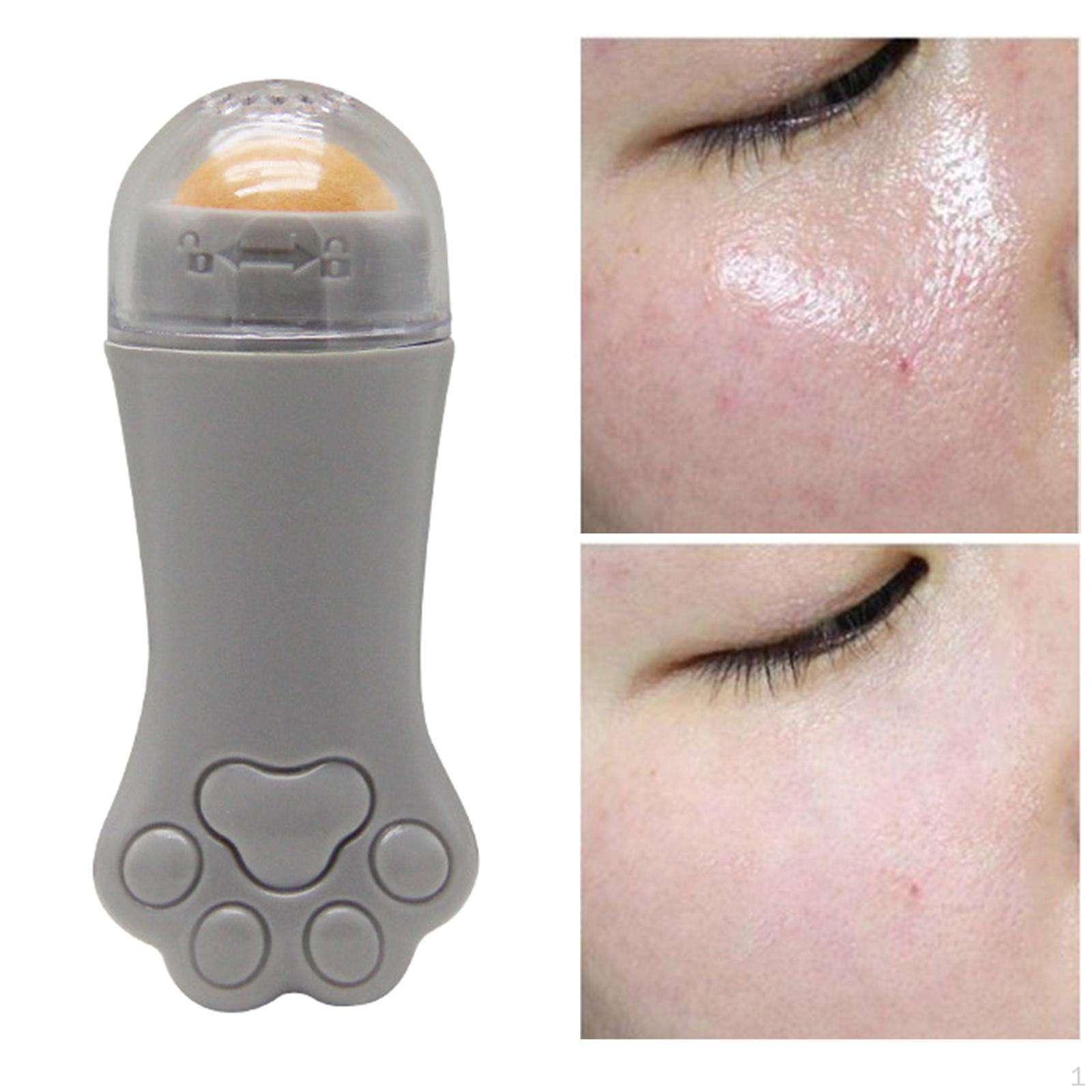 Oil orbing Volcanic Roller Portable for Makeup Men Women Gray A
Oil orbing Volcanic Roller Portable for Makeup Men Women Gray A