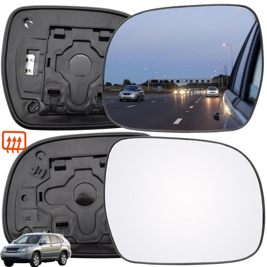 One Pair Side Mirror Glass Heated For Lexus RX330 RX350 RX400H 03-08 Toyota Hilux 2005 - 2010
One Pair Side Mirror Glass Heated For Lexus RX330 RX350 RX400H 03-08 Toyota Hilux 2005 - 2010