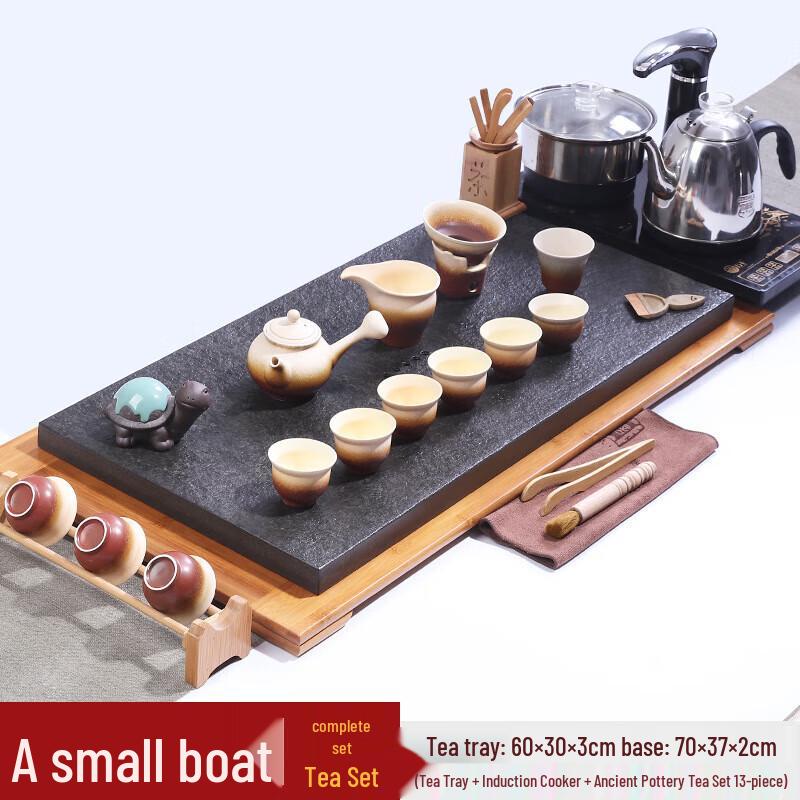 Gongfu Tea Set with Stone Tea Tray
Gongfu Tea Set with Stone Tea Tray