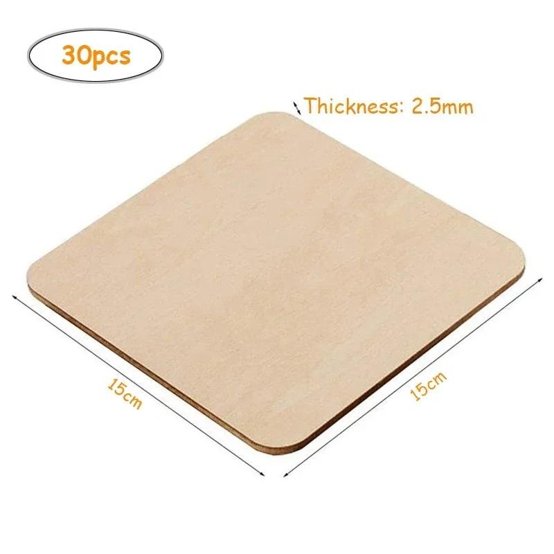 15/20/25/30cm Unfinished Wood Squares, Blank Wooden Square Slices for DIY Craft Painting Burning Carving Home Decor Art Supplies
15/20/25/30cm Unfinished Wood Squares, Blank Wooden Square Slices for DIY Craft Painting Burning Carving Home Decor Art Supplies