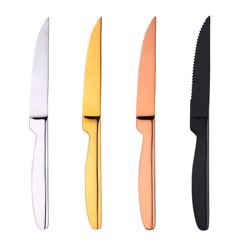 Набор обеденных ножей из нержавеющей стали Острый нож для стейка Ножи для фруктов Западный черный нож Ресторанный столовый нож Золотой набор столовой посуды
Набор обеденных ножей из нержавеющей стали Острый нож для стейка Ножи для фруктов Западный черный нож Ресторанный столовый нож Золотой набор столовой посуды