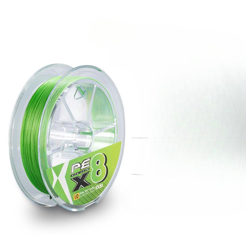 100-метровая 8-плетеная прядь, не выцветает, сильная лошадь, стандартный диаметр, сверхгладкая дорога, азиатская основная леска, полиэтиленовая леска. 0.8
100-метровая 8-плетеная прядь, не выцветает, сильная лошадь, стандартный диаметр, сверхгладкая дорога, азиатская основная леска, полиэтиленовая леска. 0.8