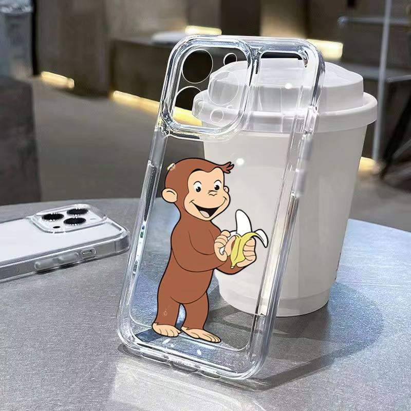 Funny Monkey Pattern Phone Case For Samsung Galaxy S26 S25 Ultra S24 S23 FE S22 S21 Plus S20 A73 5G A72 A71 Clear Bumper Cover Galaxy S20 Ultra
Funny Monkey Pattern Phone Case For Samsung Galaxy S26 S25 Ultra S24 S23 FE S22 S21 Plus S20 A73 5G A72 A71 Clear Bumper Cover Galaxy S20 Ultra